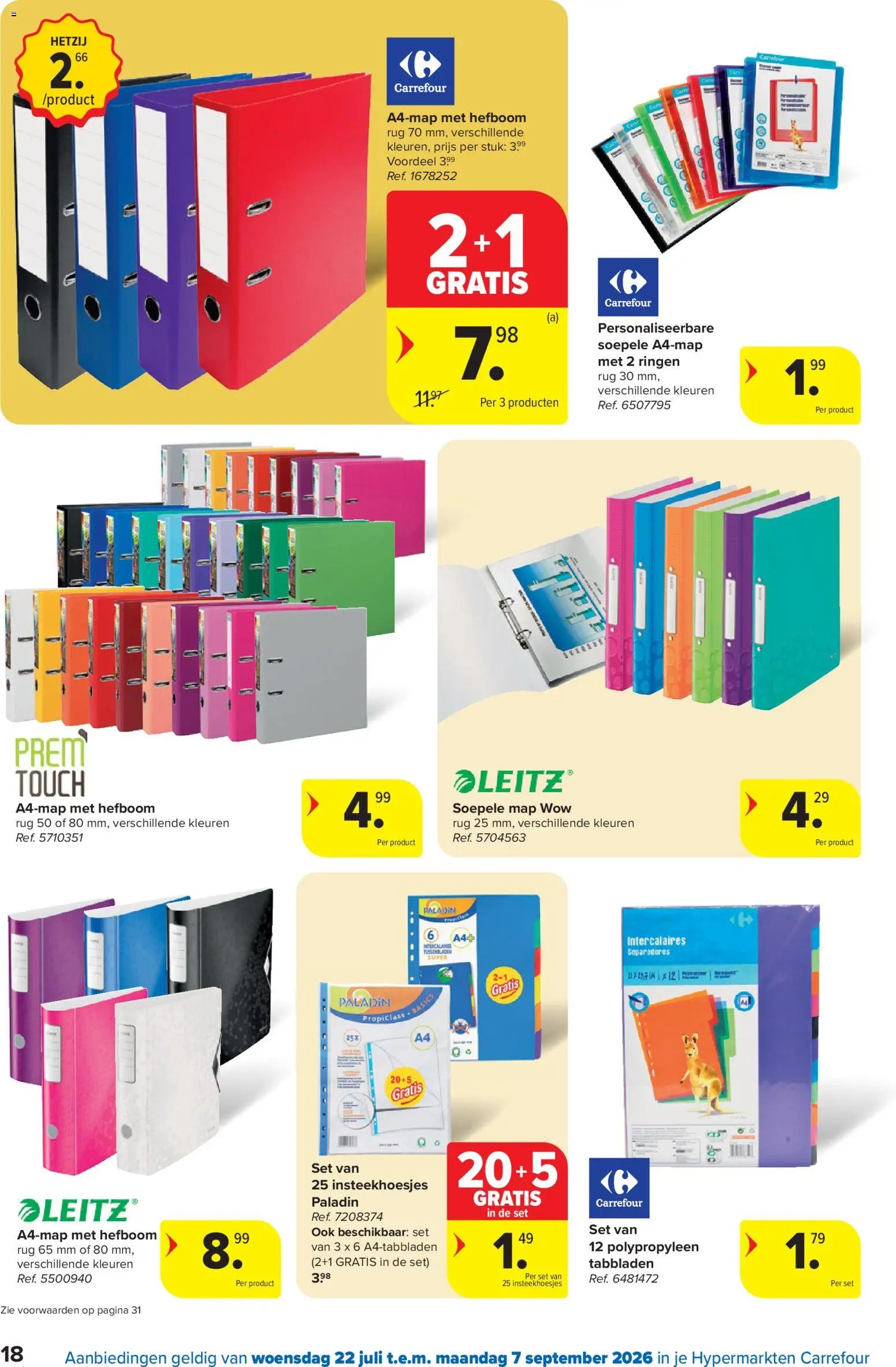 Carrefour folder van 22.07.2026 Carrefour Folder Vlotte Start