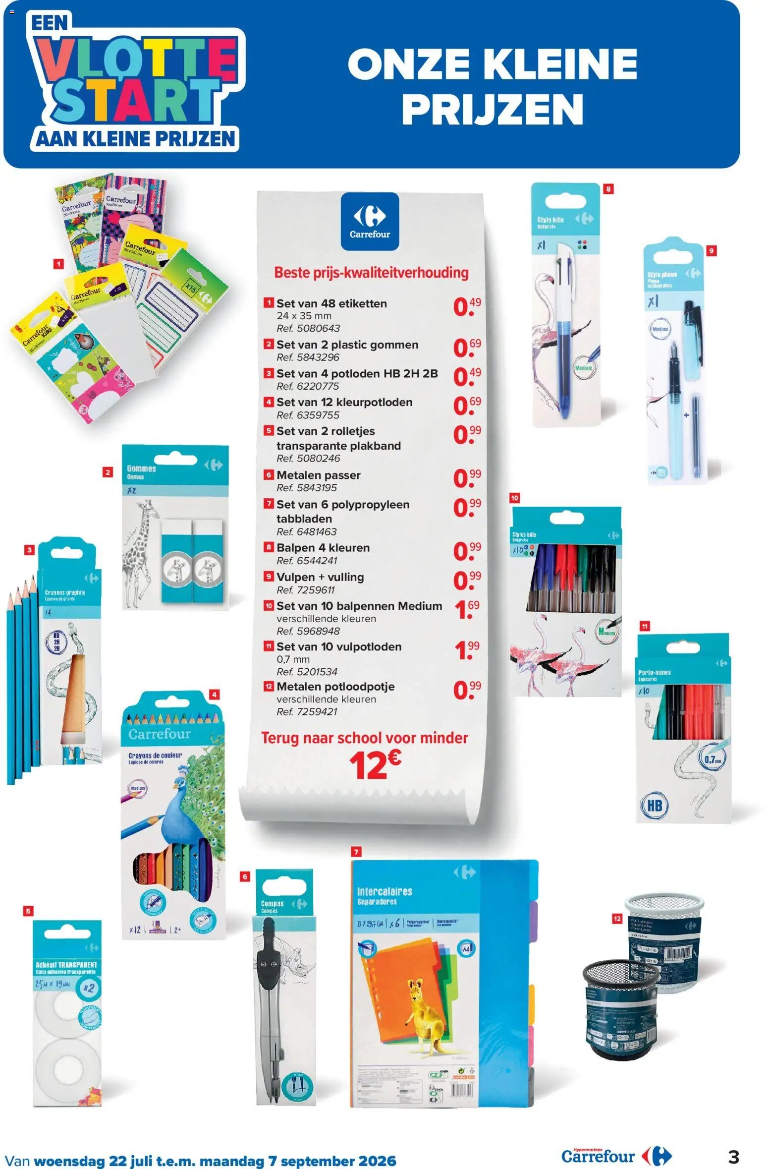 Carrefour folder van 22.07.2026 Carrefour Folder Vlotte Start