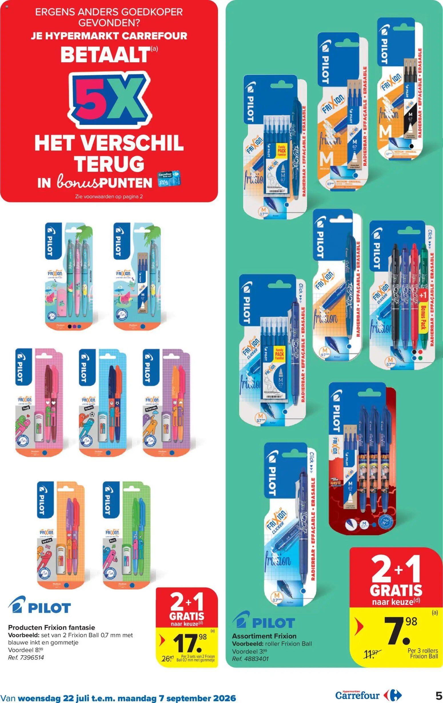 Carrefour folder van 22.07.2026 Carrefour Folder Vlotte Start