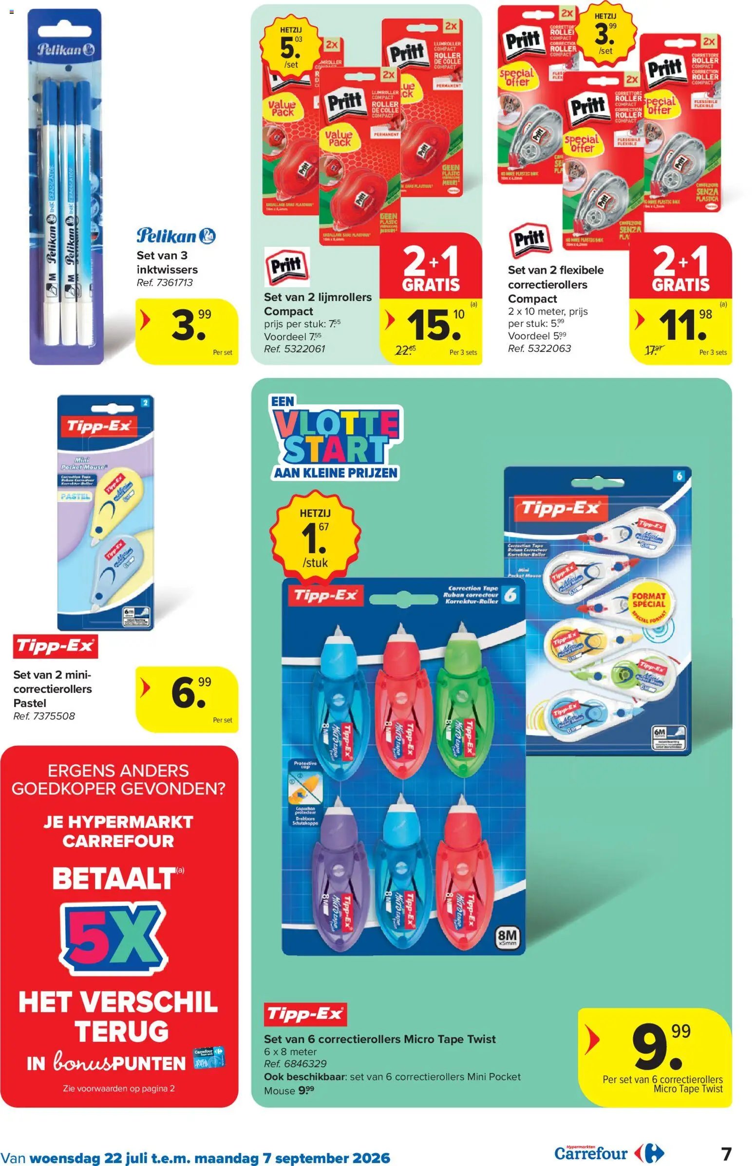 Carrefour folder van 22.07.2026 Carrefour Folder Vlotte Start