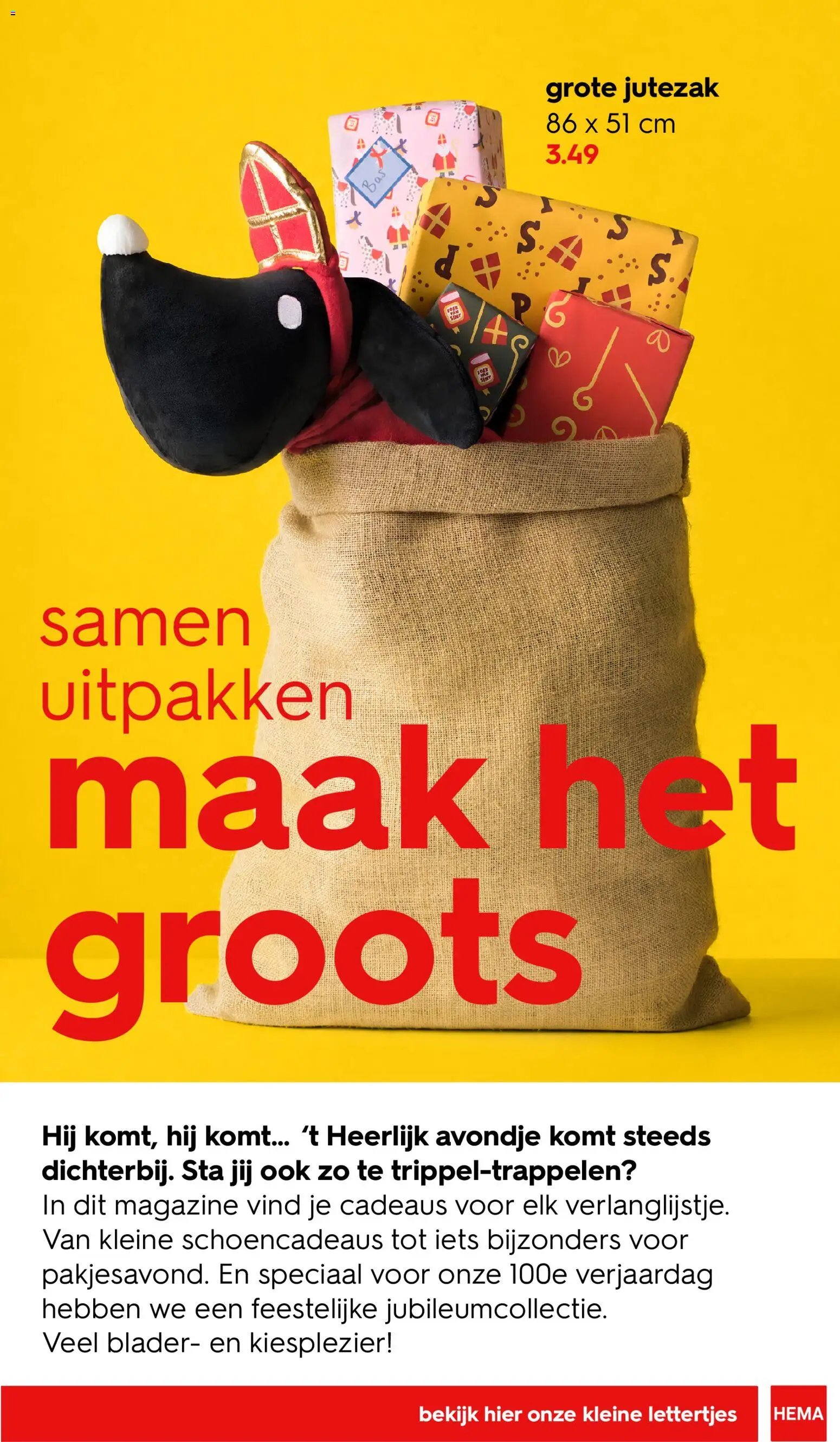 Hema folder vanaf 19/10/2026