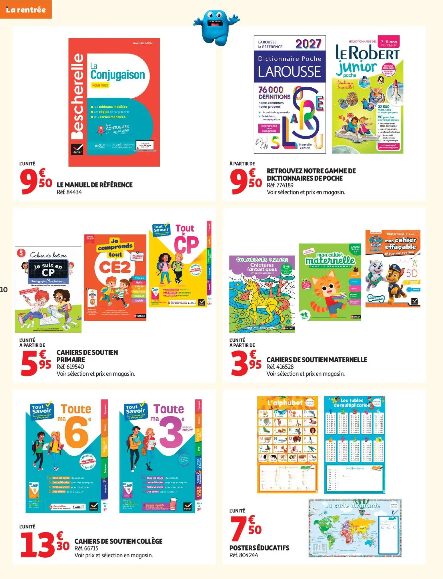 Auchan folder van 11.08.2026 Auchan Rentrée scolaire supers