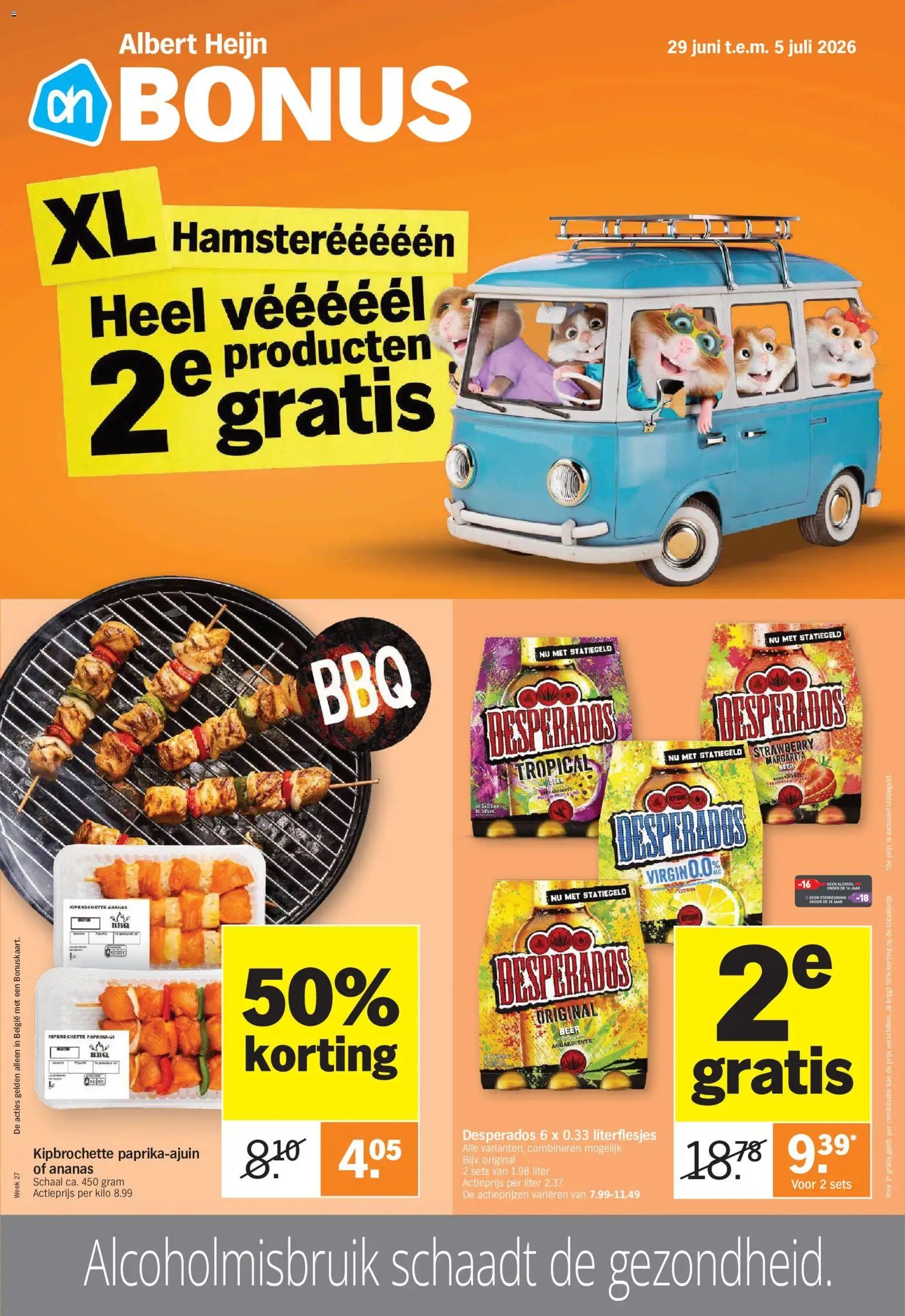 Albert Heijn folder van 29.06.2026 Albert Heijn Folder week / de la semaine 27
