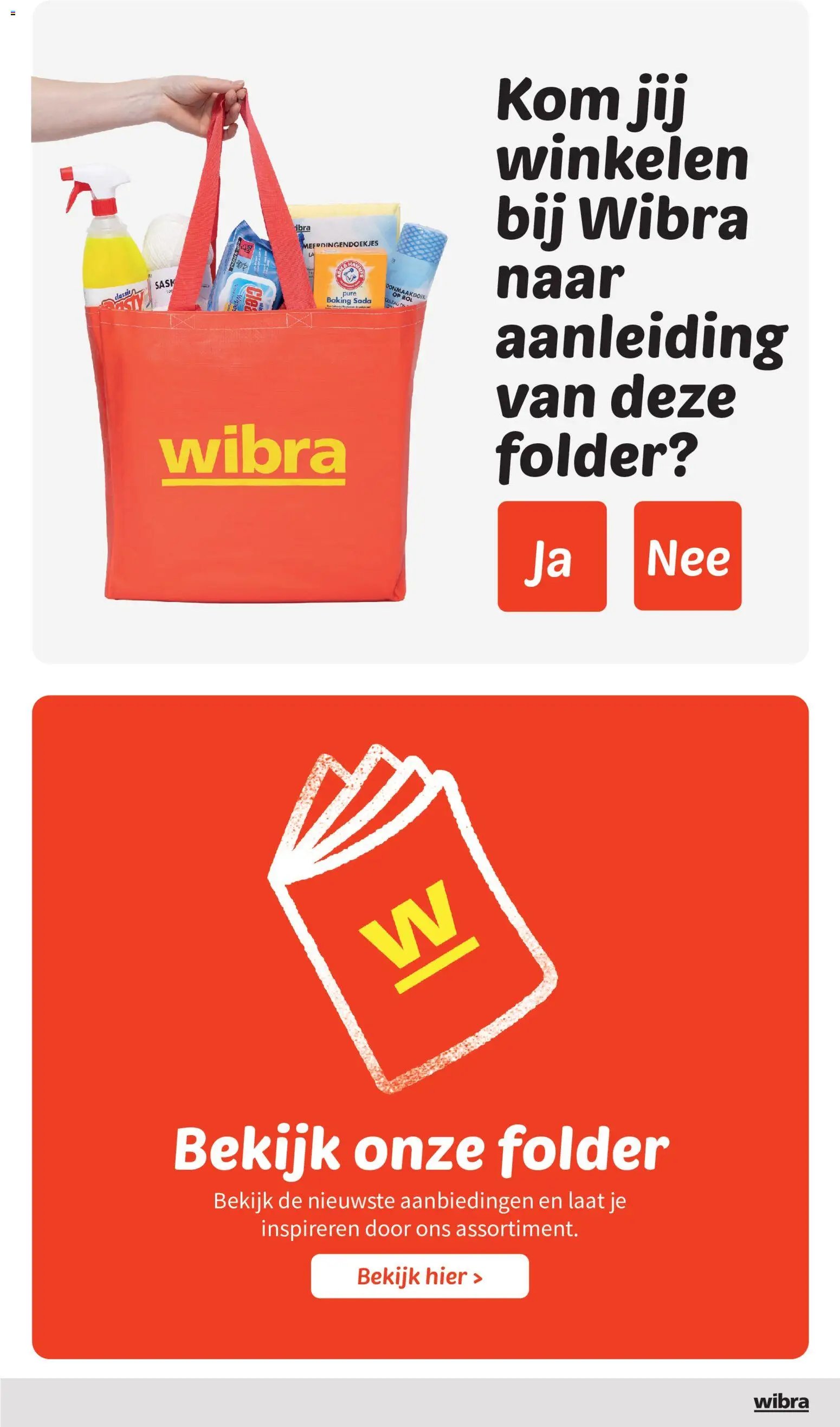 Wibra folder van 03.09.2026 Wibra Folder