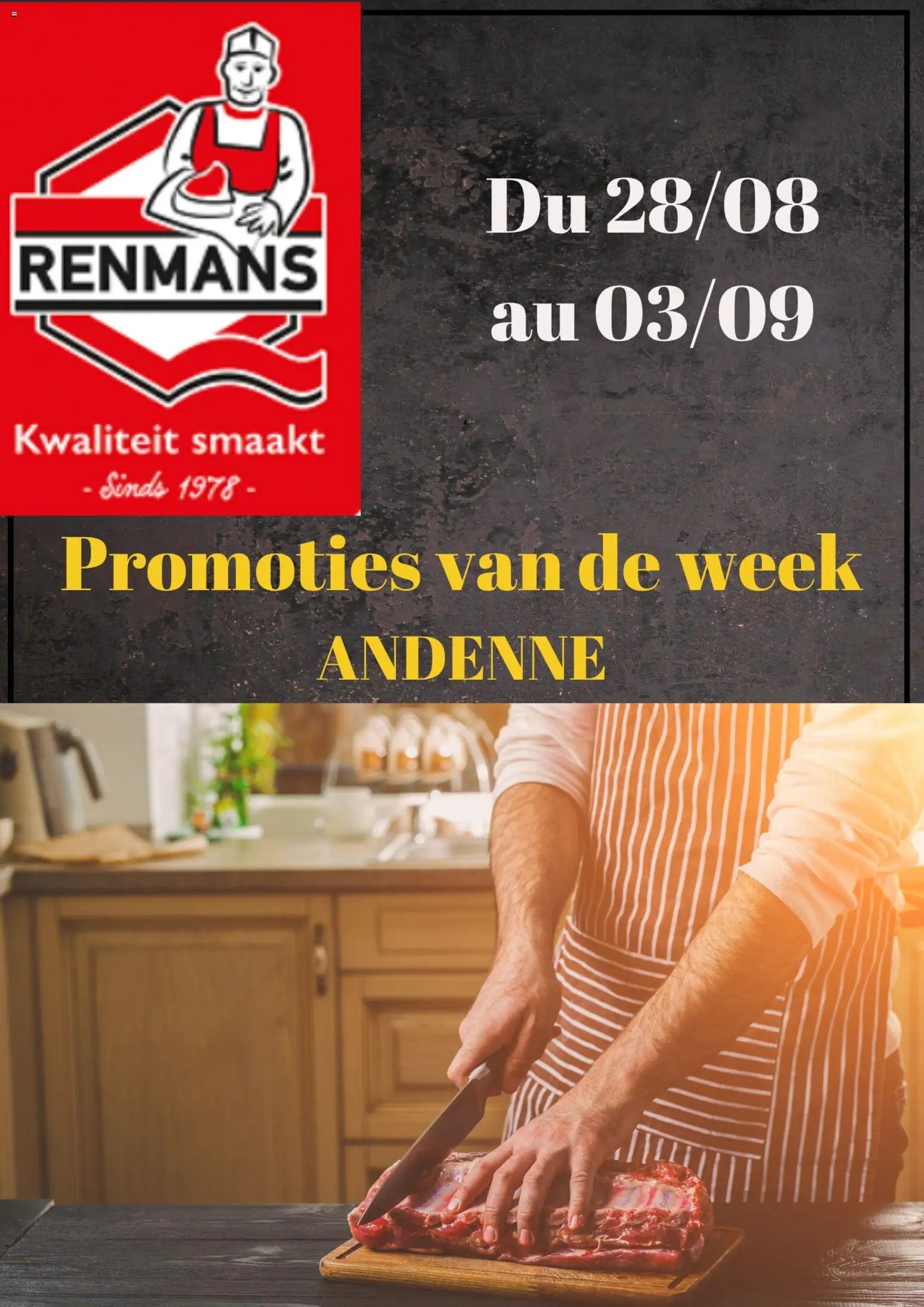 Renmans folder van 28.08.2026 Renmans Folder / Publicité