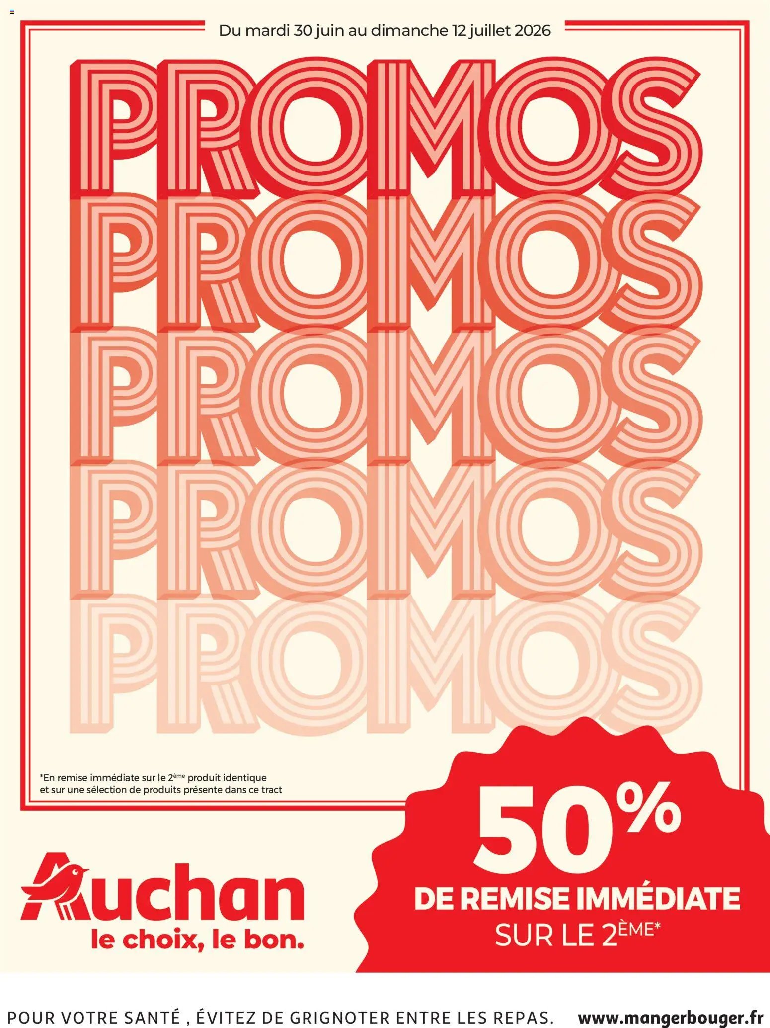 Auchan folder van 30.06.2026 Auchan Folder / Publicité