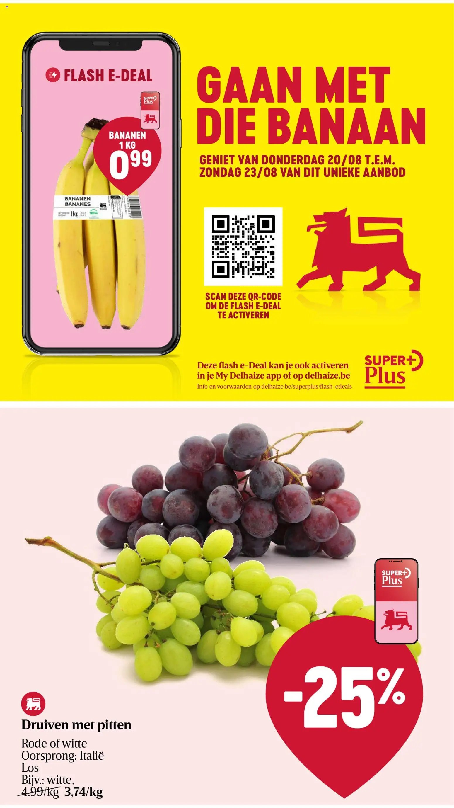 Delhaize folder van 20.08.2026 Delhaize folder week 35