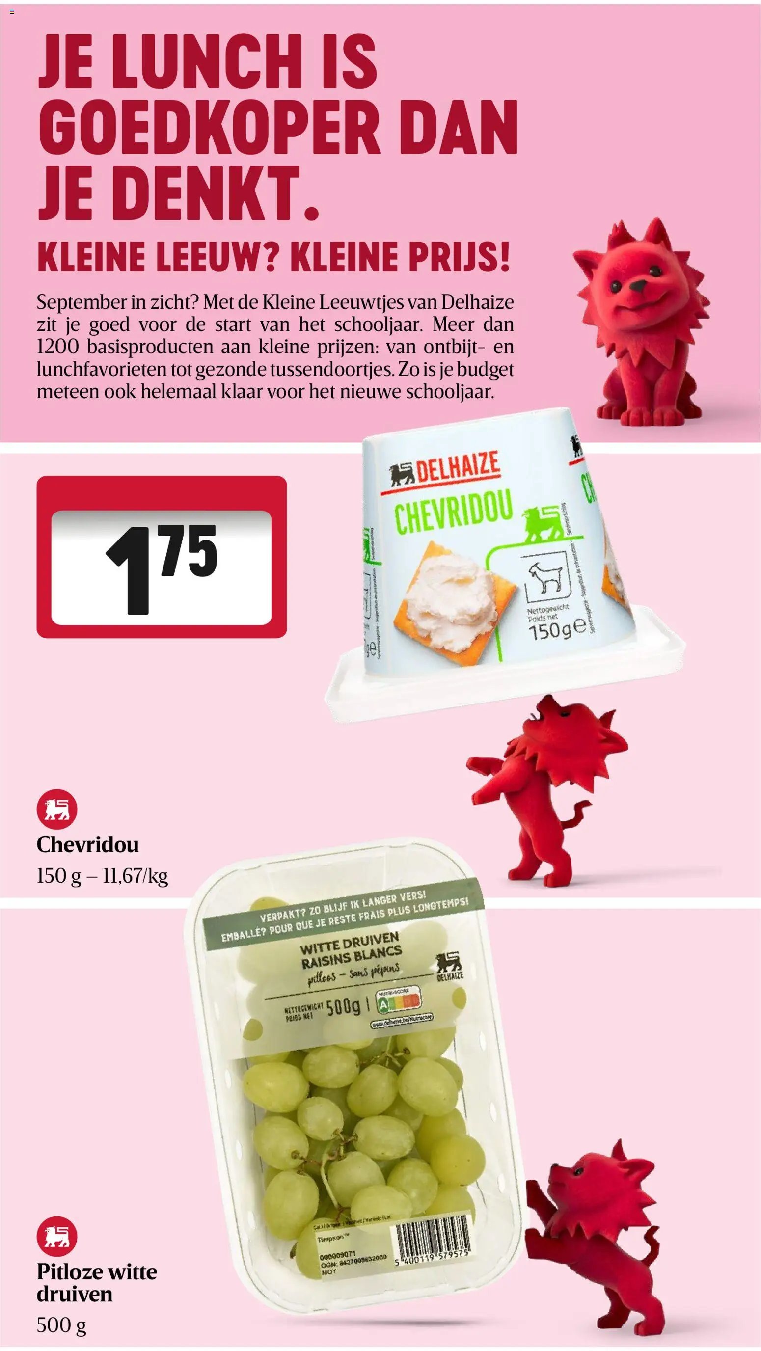 Delhaize folder van 20.08.2026 Delhaize folder week 35