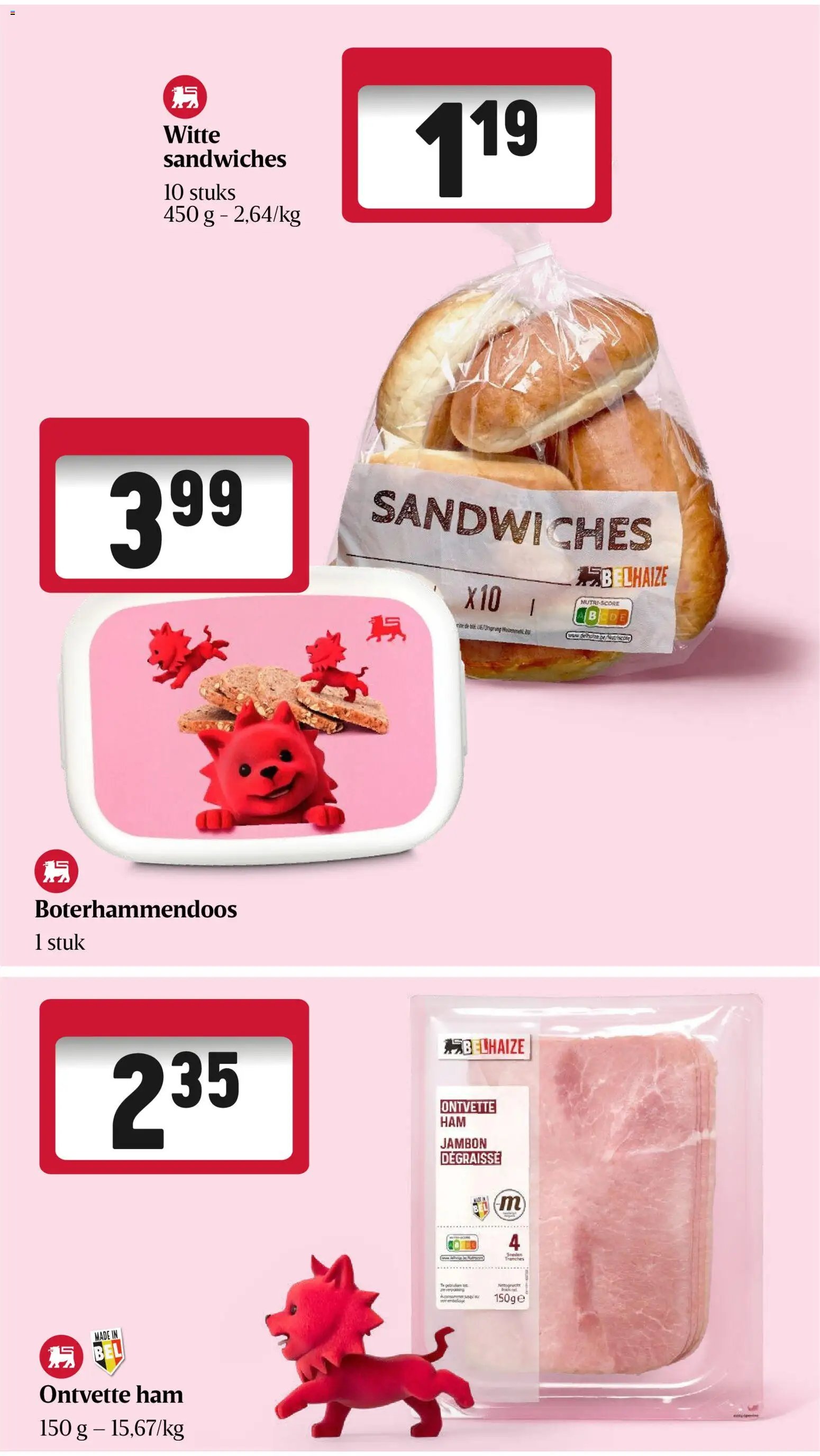 Delhaize folder van 20.08.2026 Delhaize folder week 35