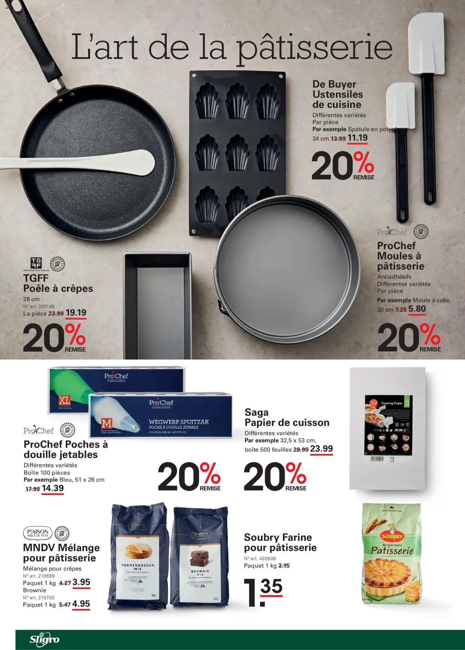 Sligro folder vanaf 29/10/2026