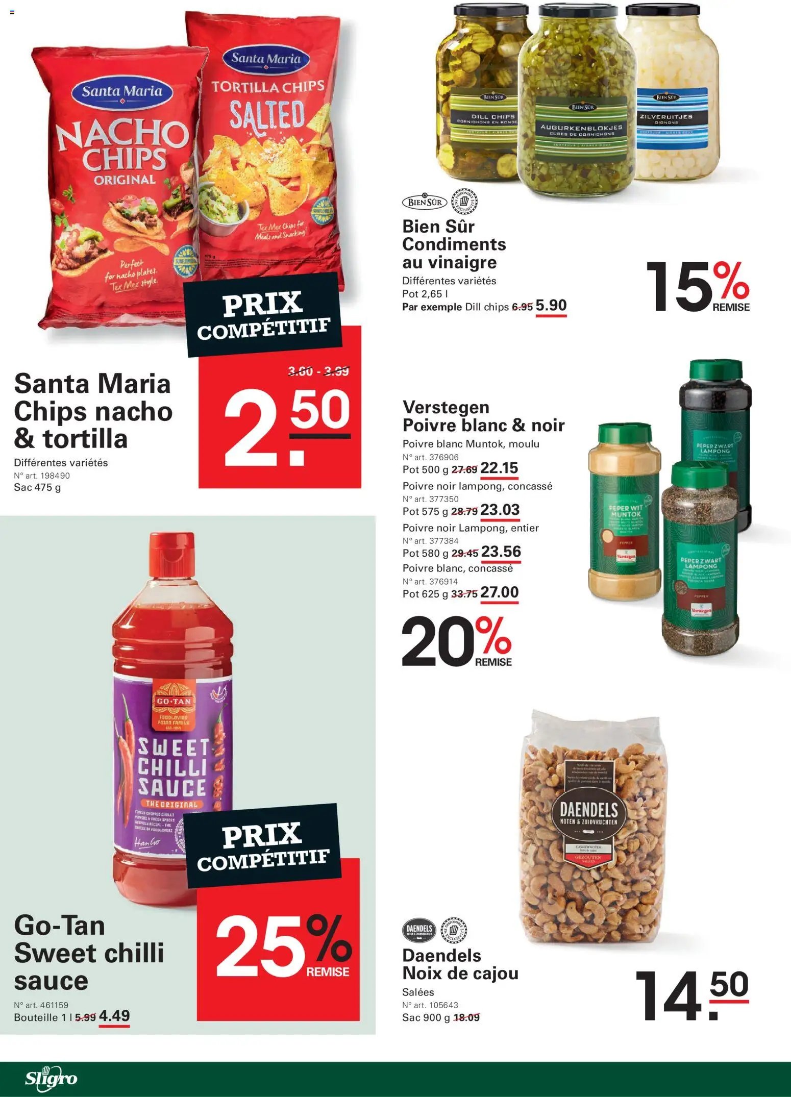Sligro folder vanaf 29/10/2026