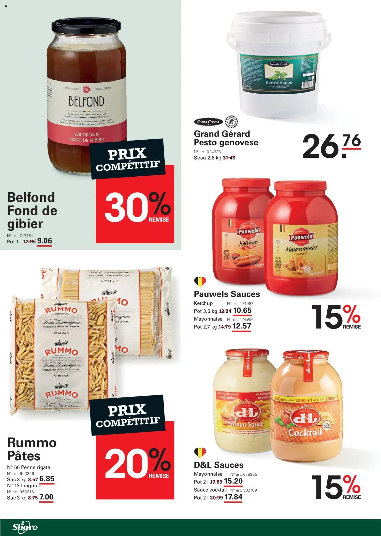 Sligro folder vanaf 29/10/2026