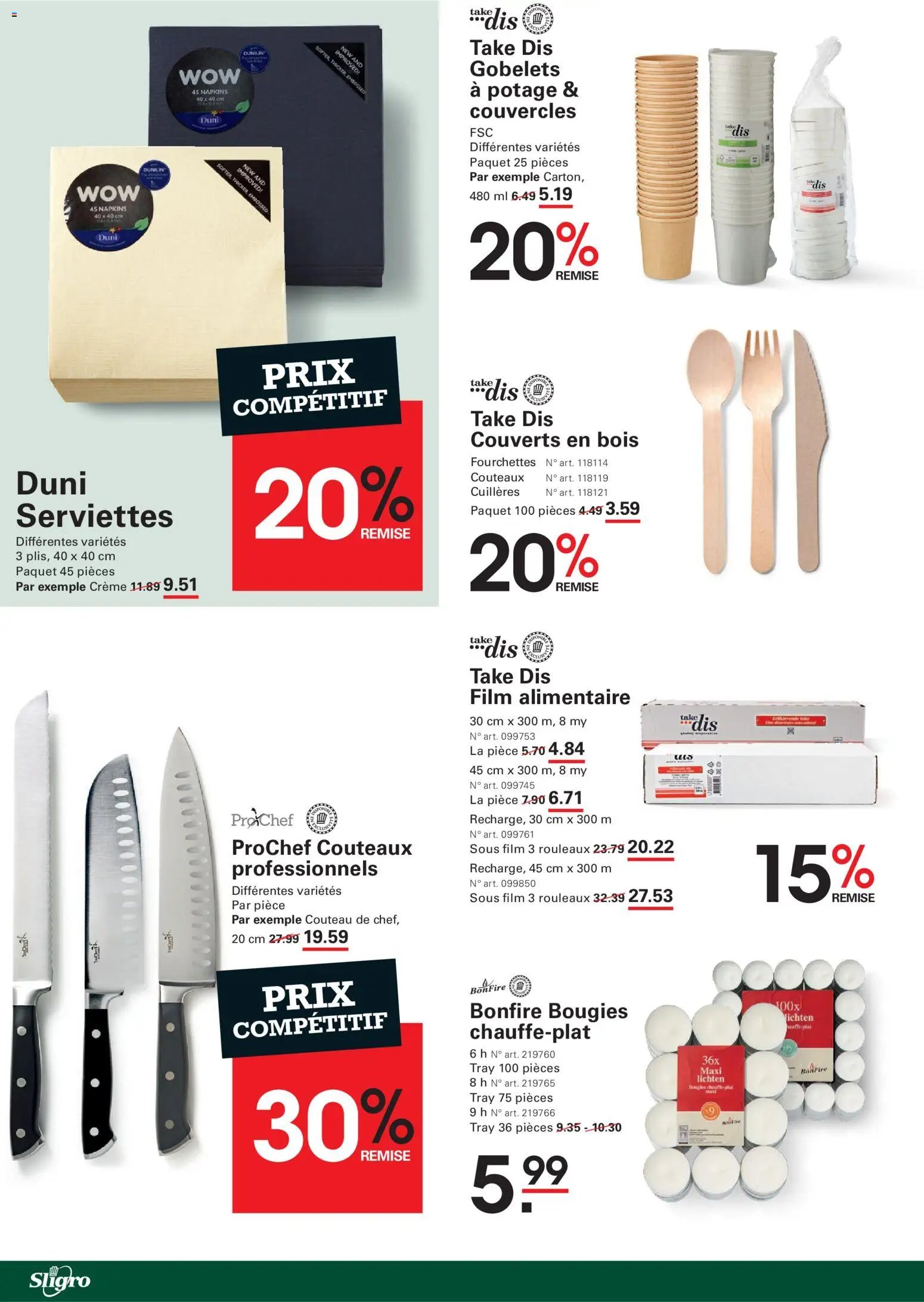 Sligro folder vanaf 29/10/2026