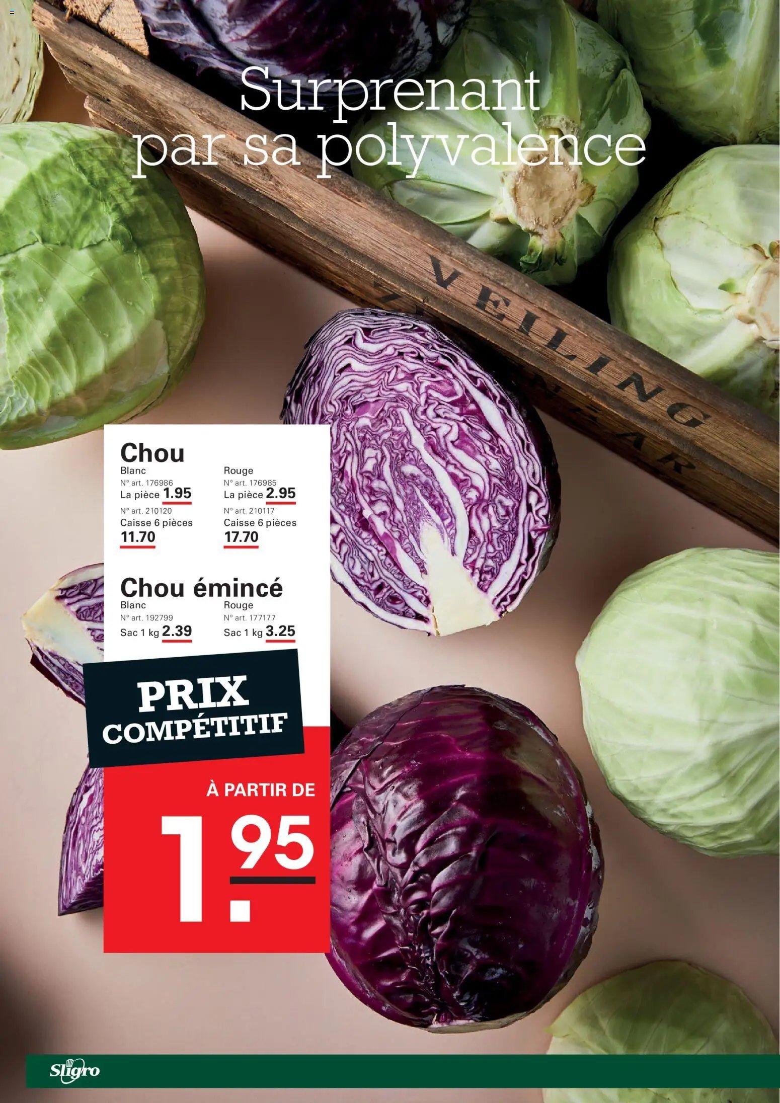 Sligro folder vanaf 29/10/2026