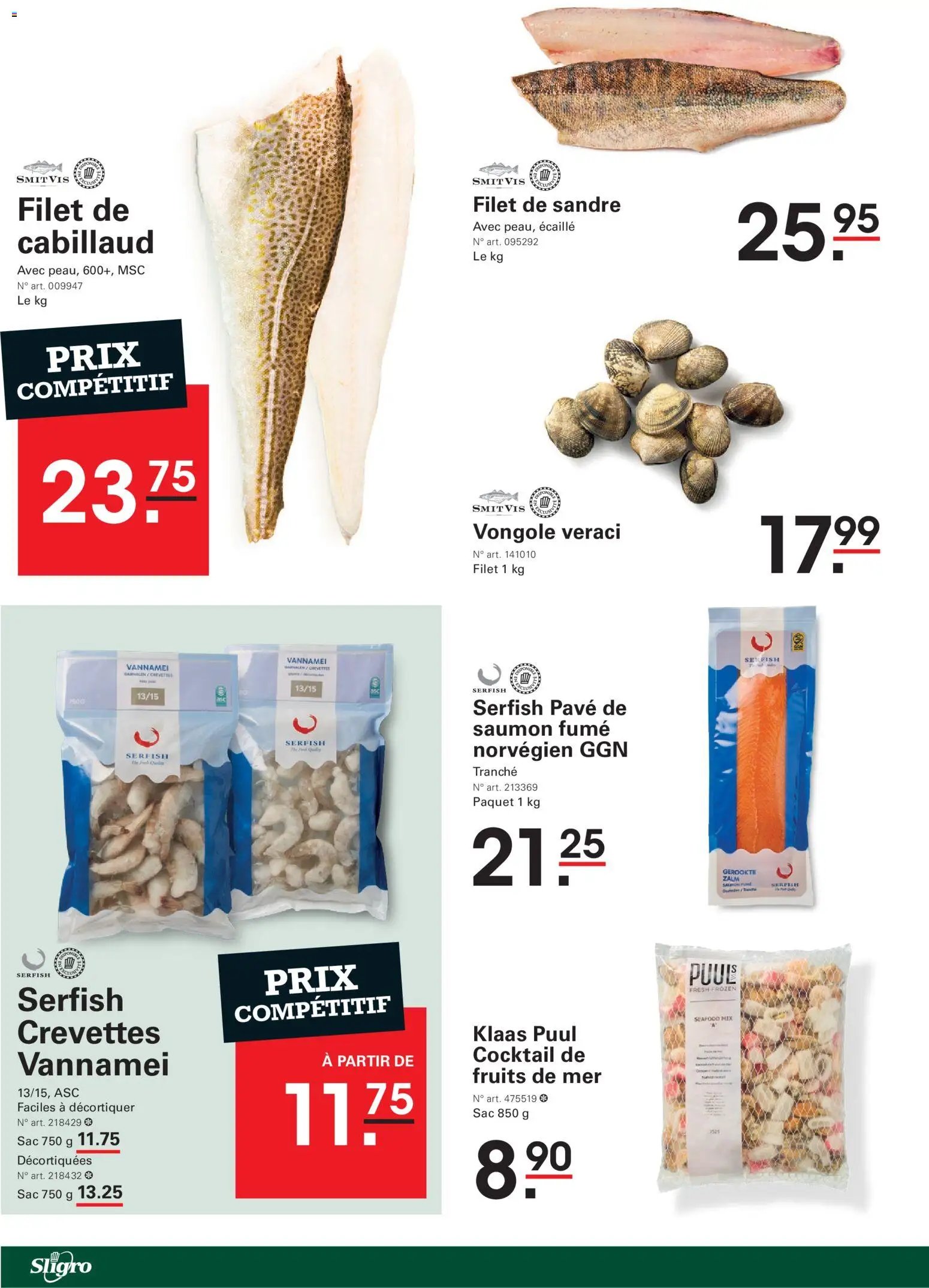 Sligro folder vanaf 29/10/2026