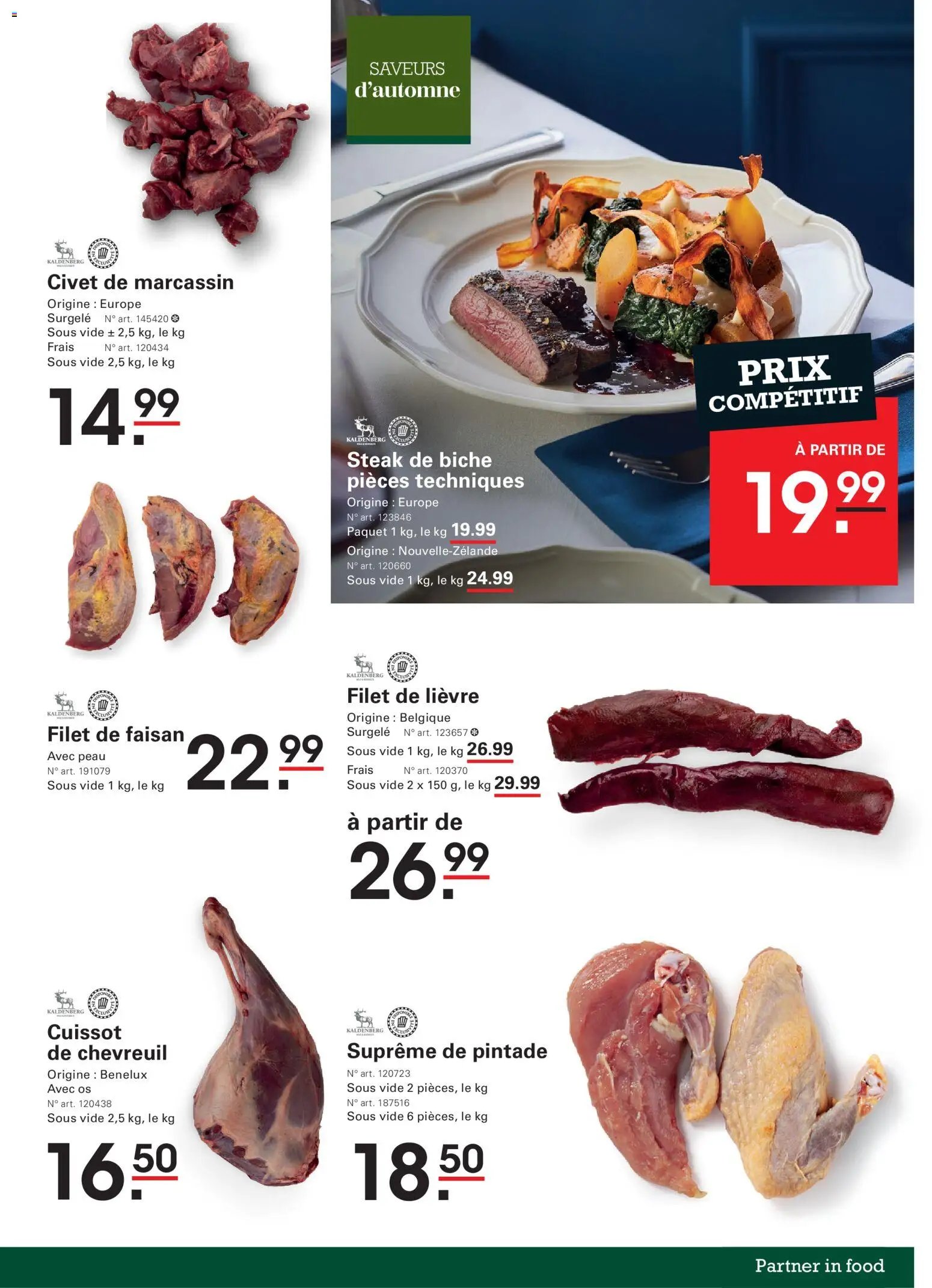 Sligro folder vanaf 29/10/2026