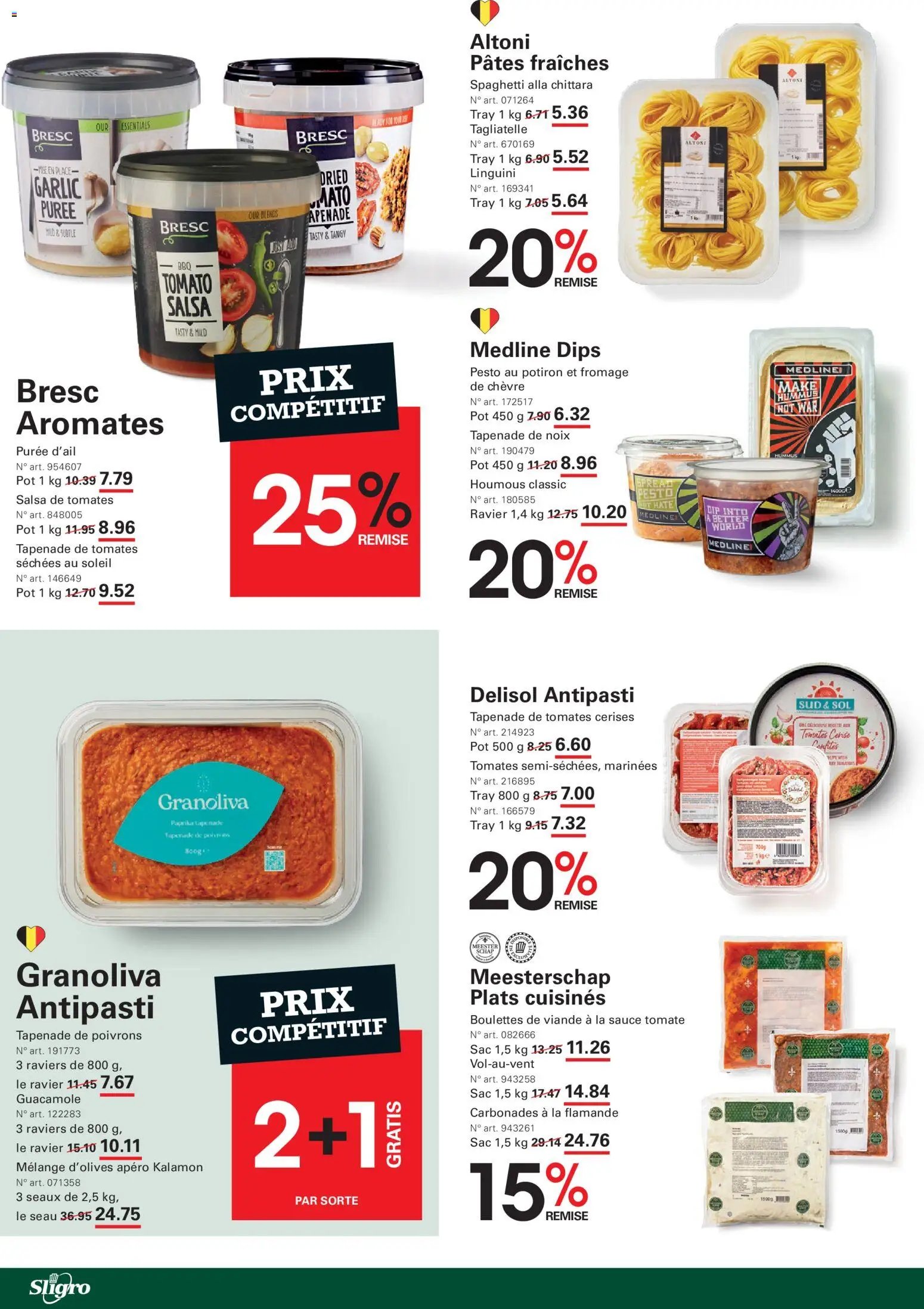 Sligro folder vanaf 29/10/2026