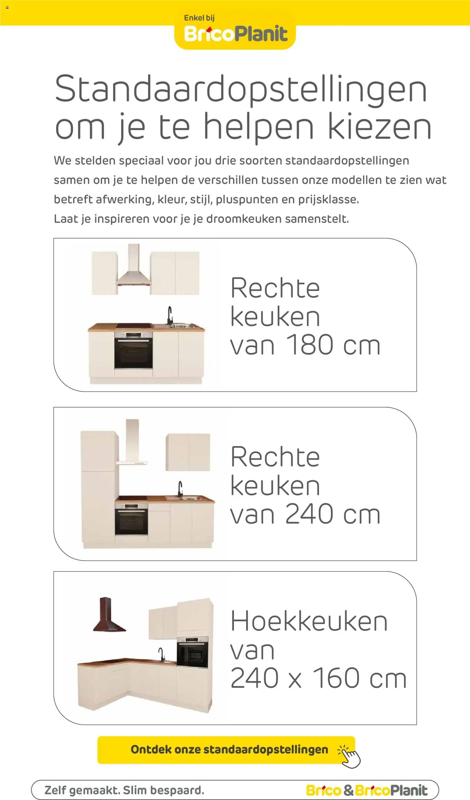 Brico folder van 23.07.2026 Brico Opberg- & keukencatalogus