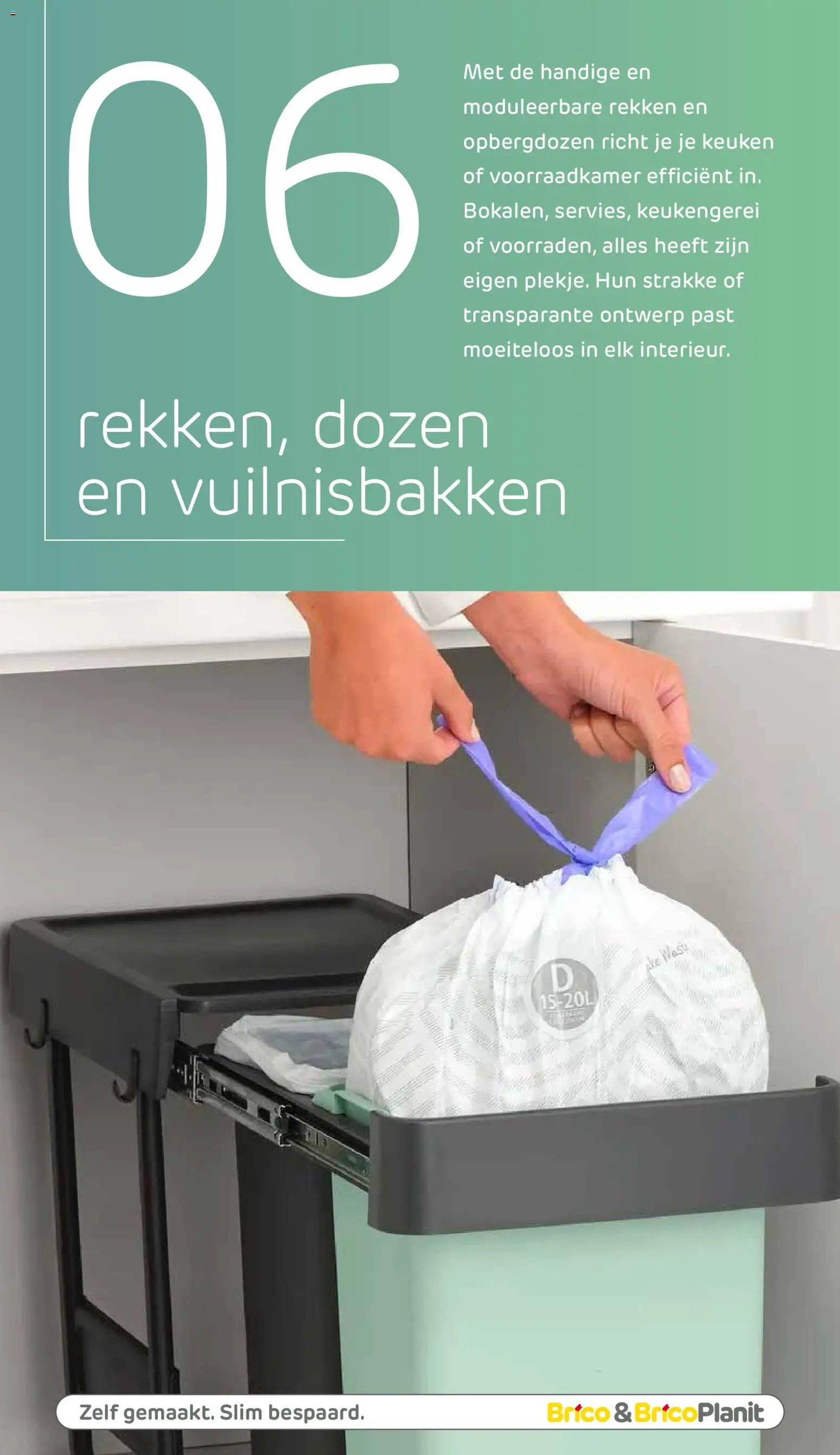 Brico folder van 23.07.2026 Brico Opberg- & keukencatalogus