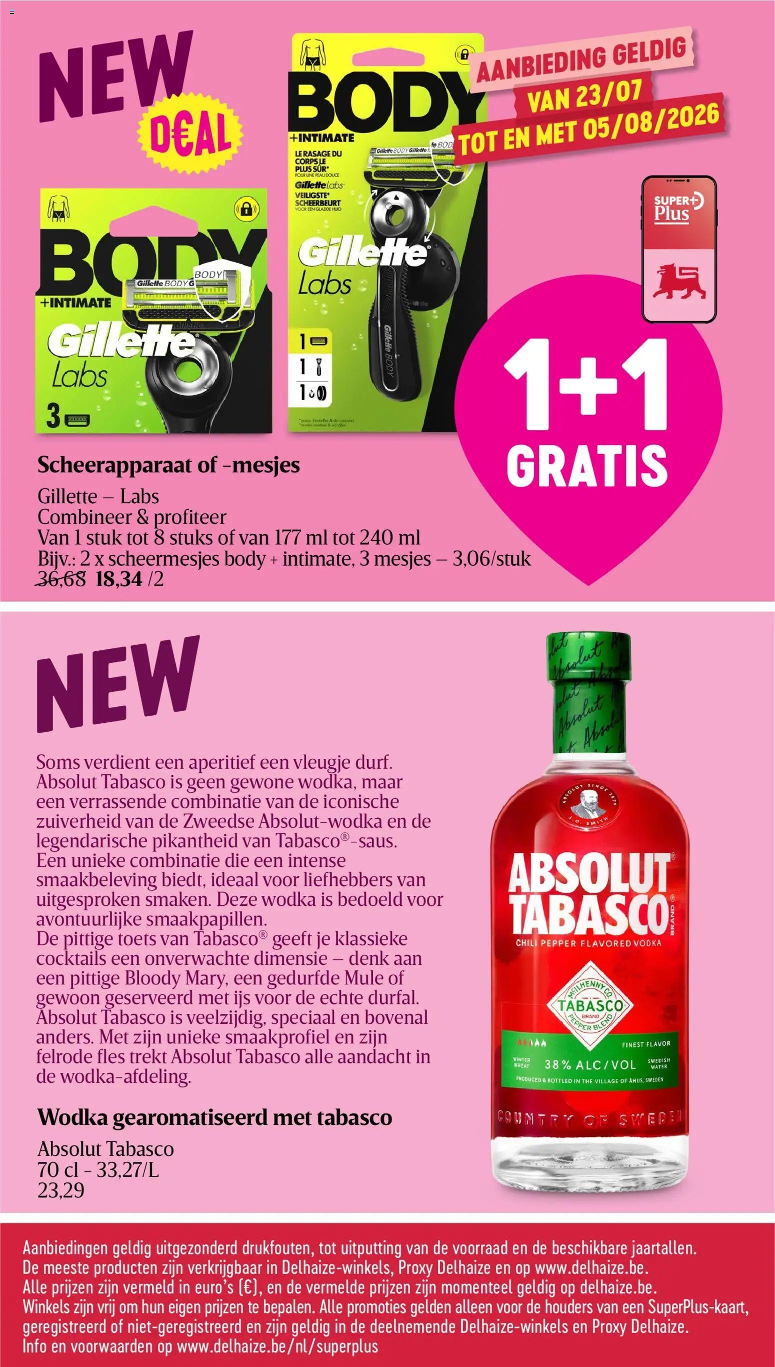 Delhaize folder van 23.07.2026 Delhaize folder week 30