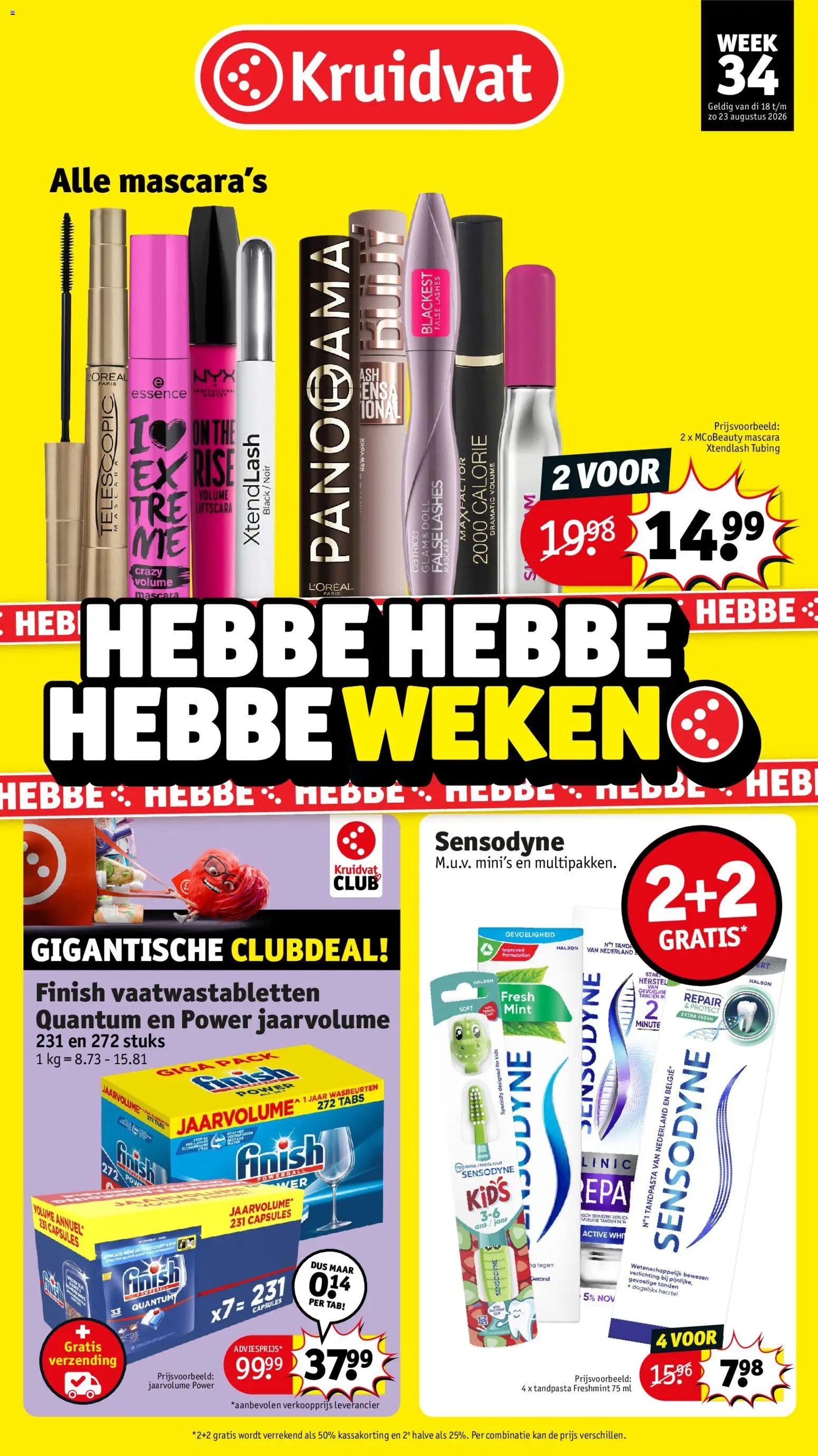 Kruidvat folder van 18.08.2026 Kruidvat folder week 34