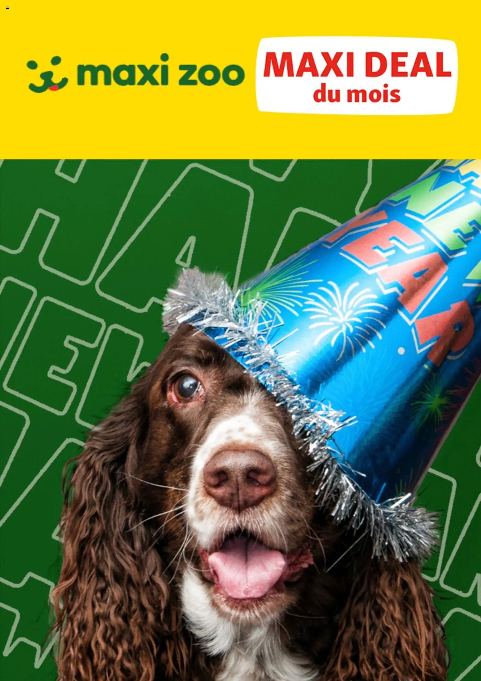 Maxi Zoo folder van 08.01.2026 Folder / Publicité