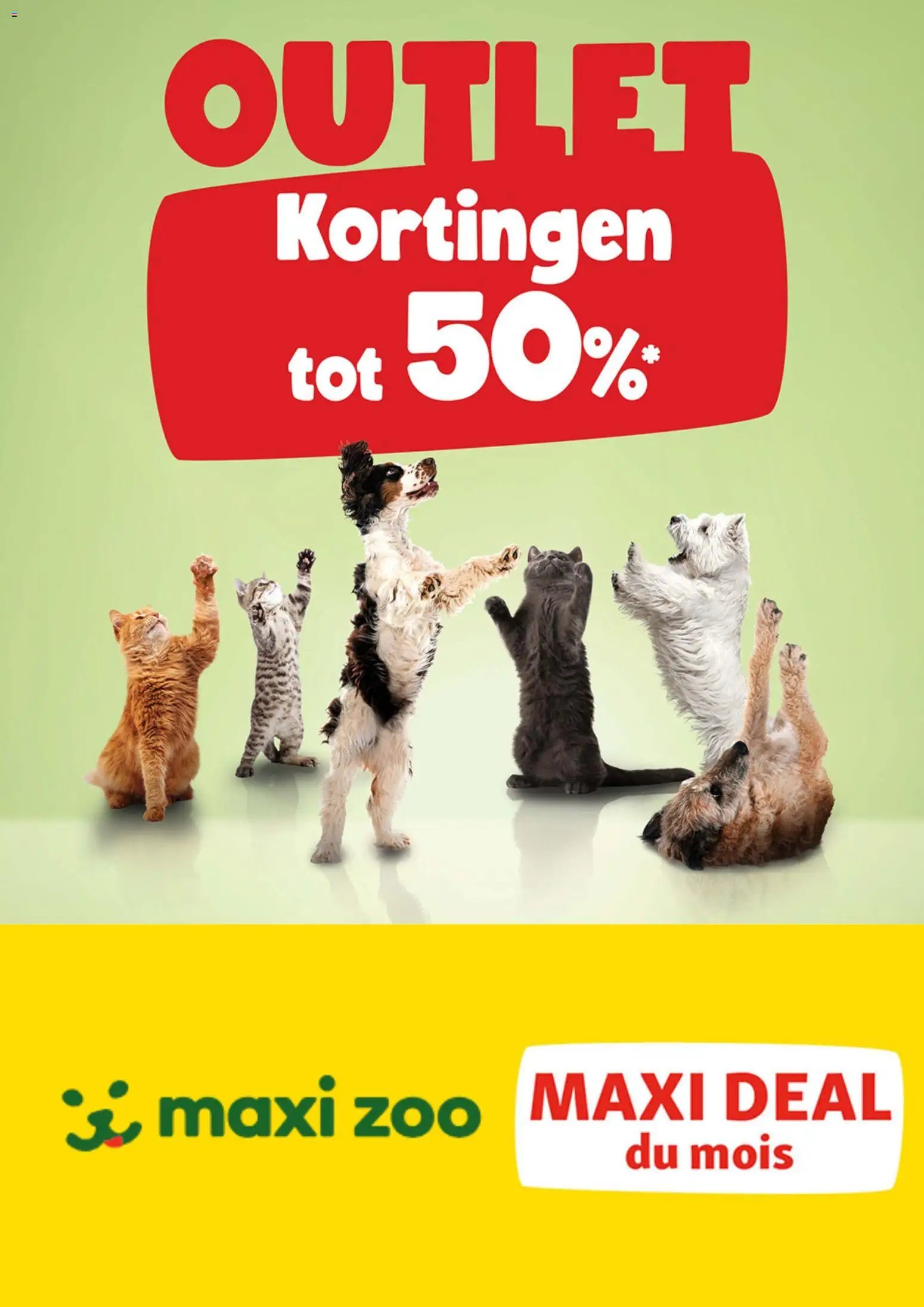 Maxi Zoo folder van 08.01.2026 Folder / Publicité