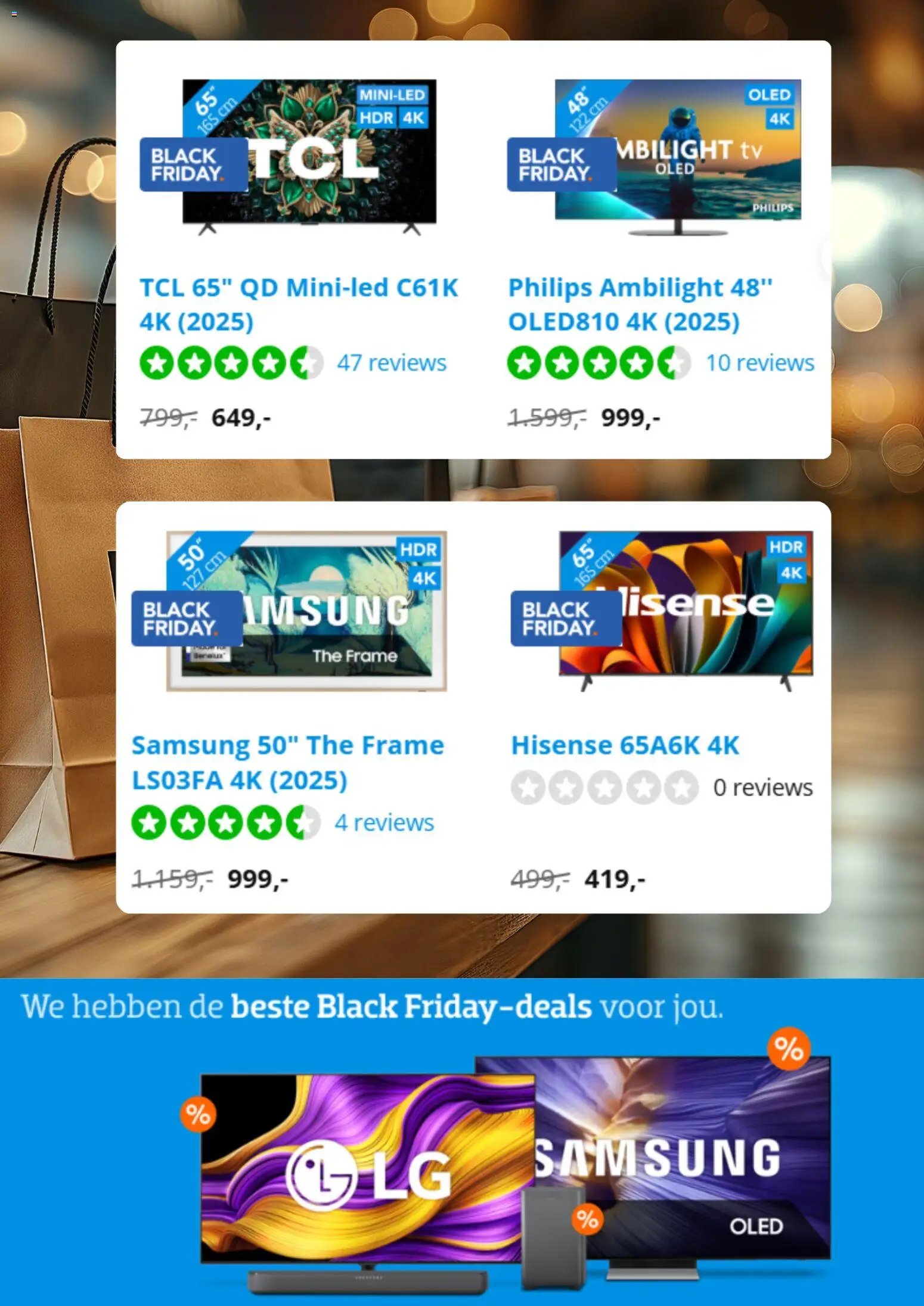 Coolblue folder van 07.11.2025 Black Friday