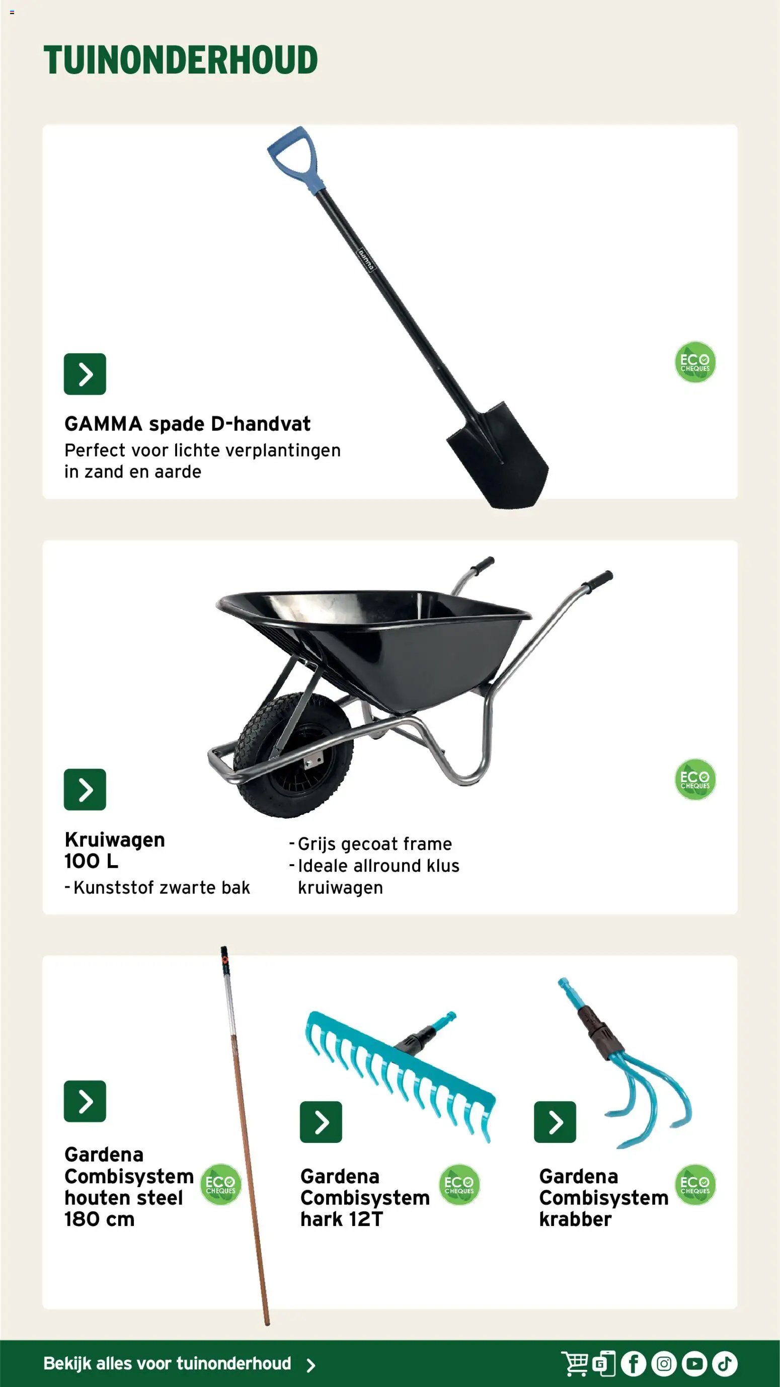 GAMMA folder van 15.06.2026 GAMMA Tuinspecial kluseditie