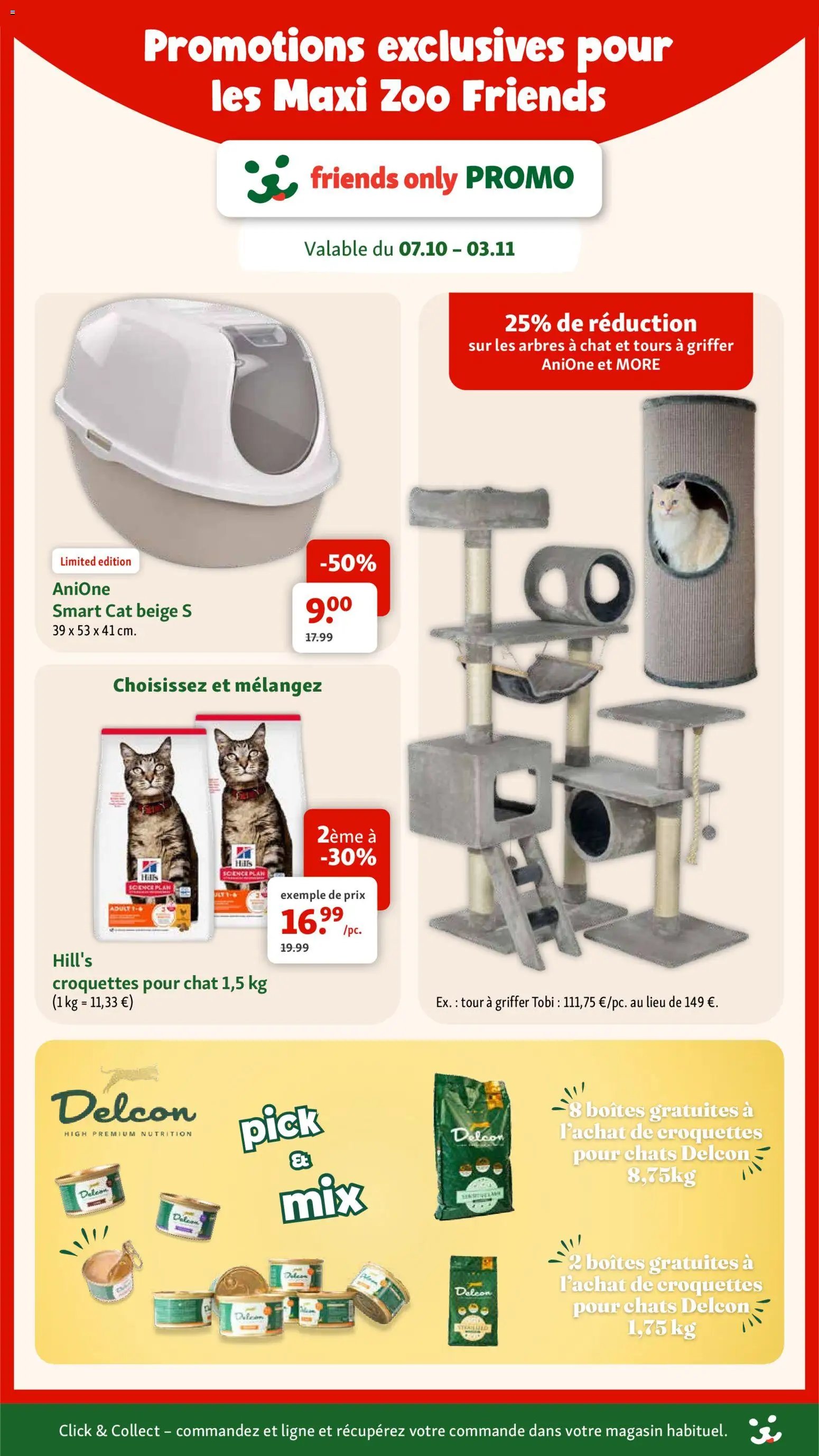 Maxi Zoo folder vanaf 07/10/2026
