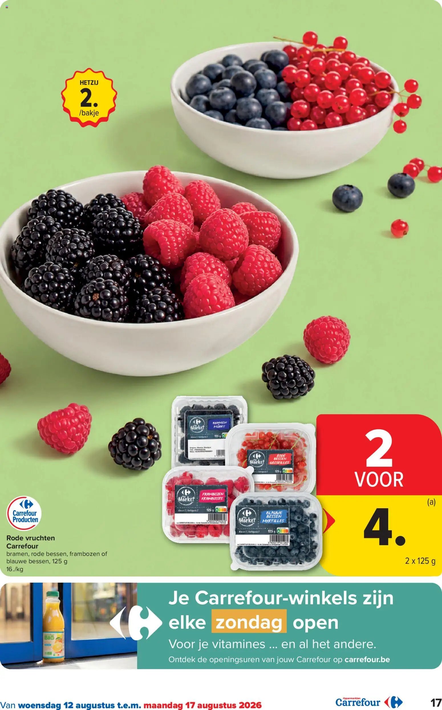 Carrefour folder van 12.08.2026 Carrefour folder week 33