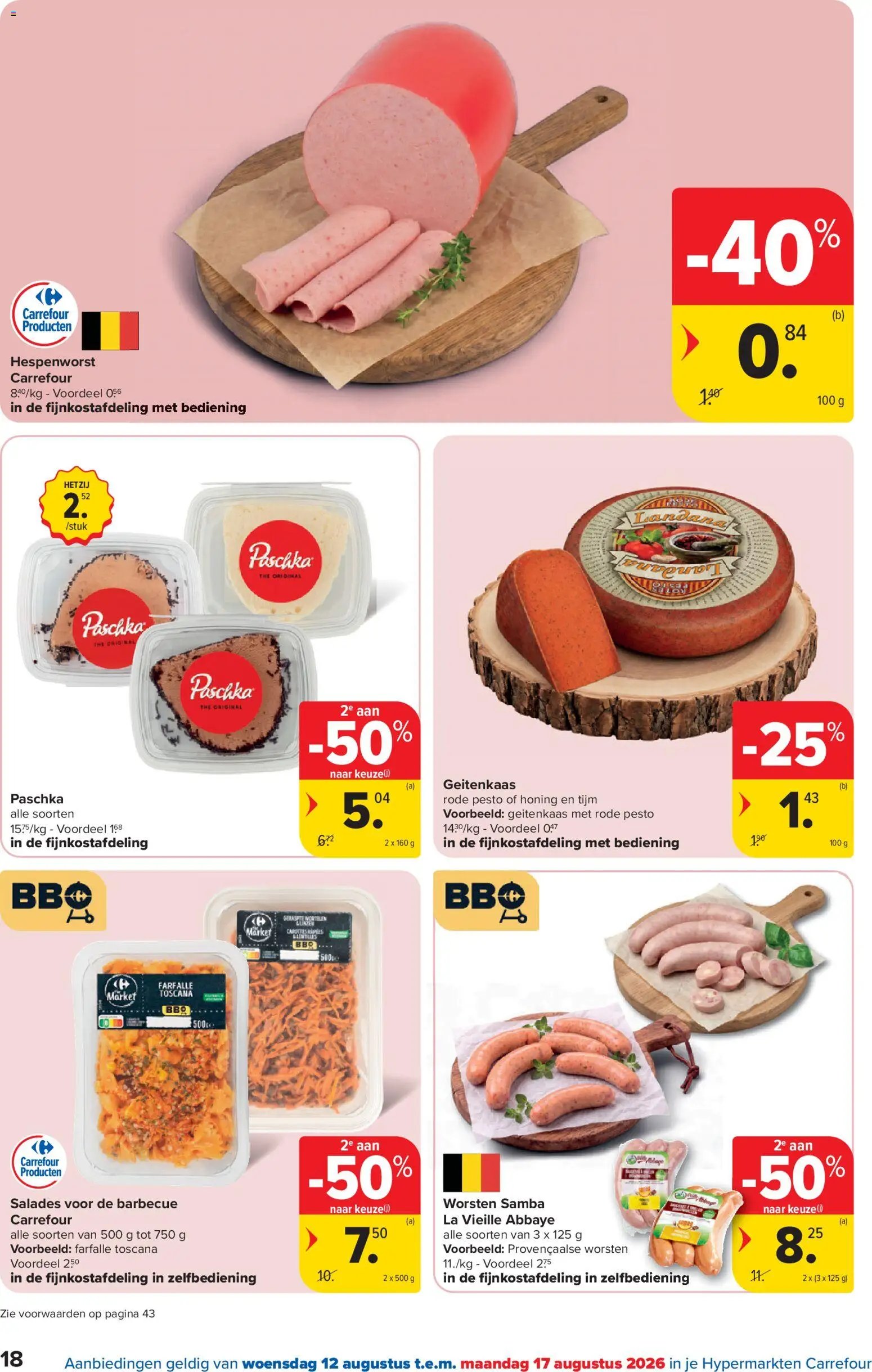 Carrefour folder van 12.08.2026 Carrefour folder week 33