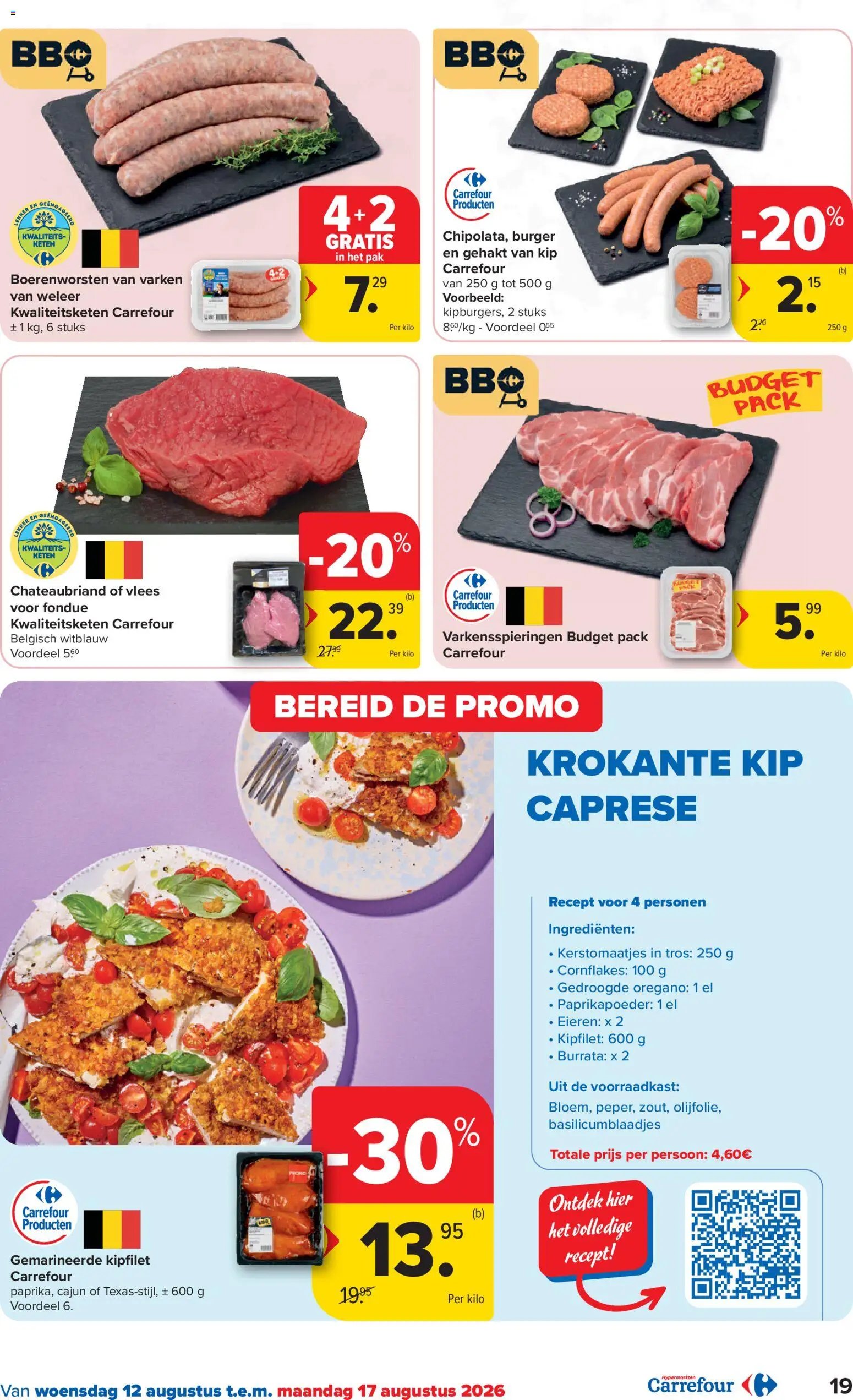 Carrefour folder van 12.08.2026 Carrefour folder week 33