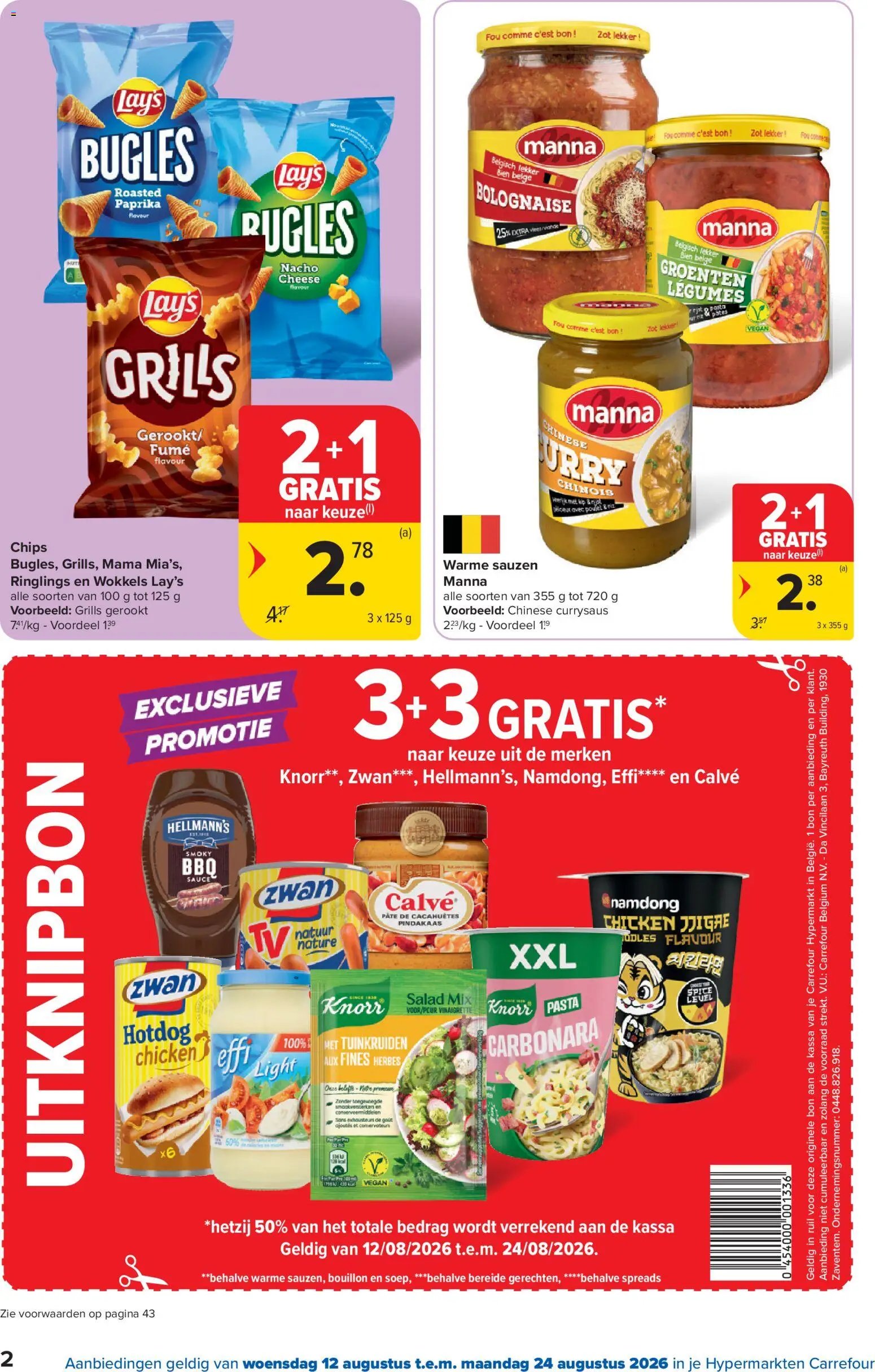 Carrefour folder van 12.08.2026 Carrefour folder week 33