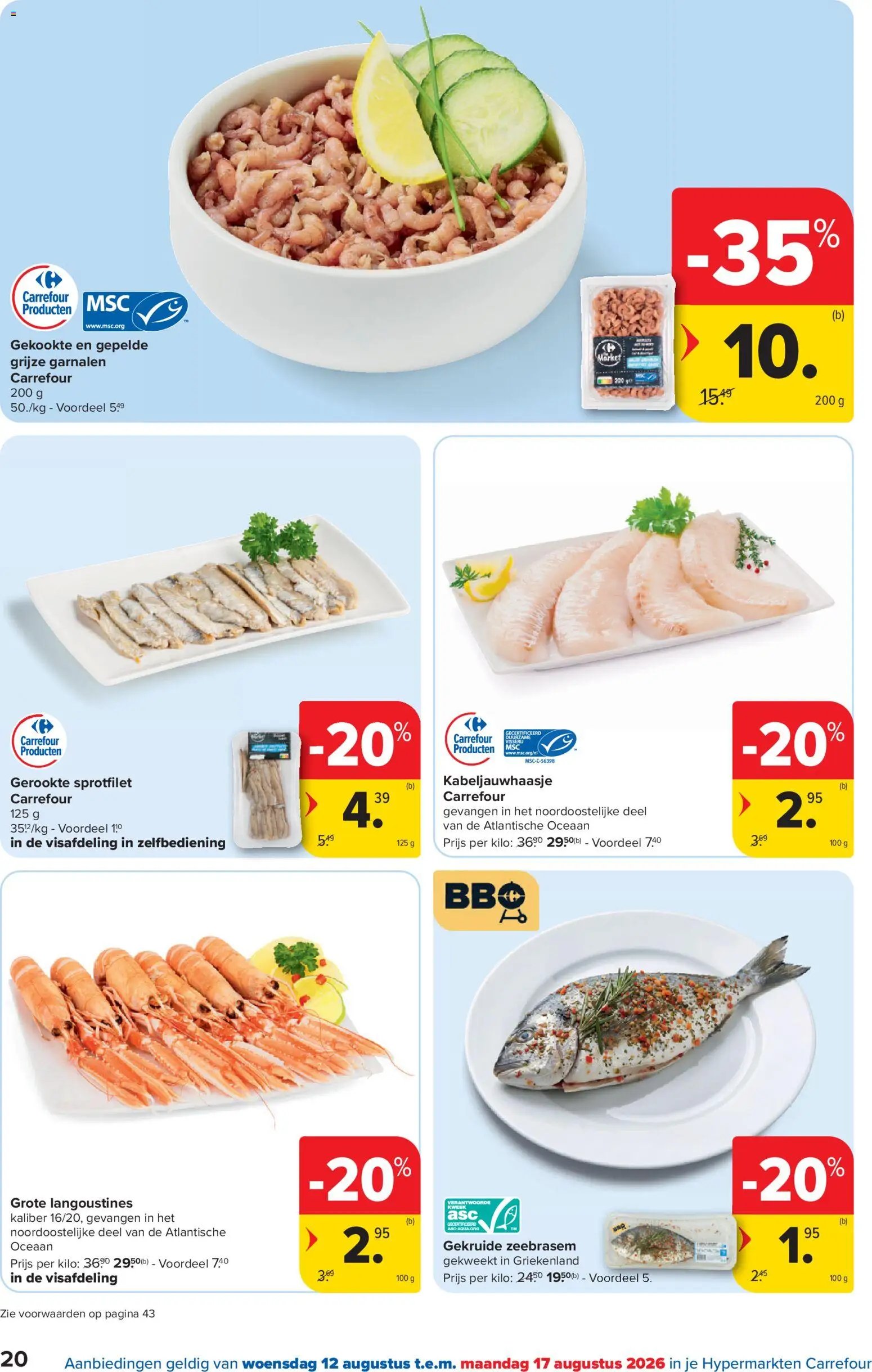 Carrefour folder van 12.08.2026 Carrefour folder week 33