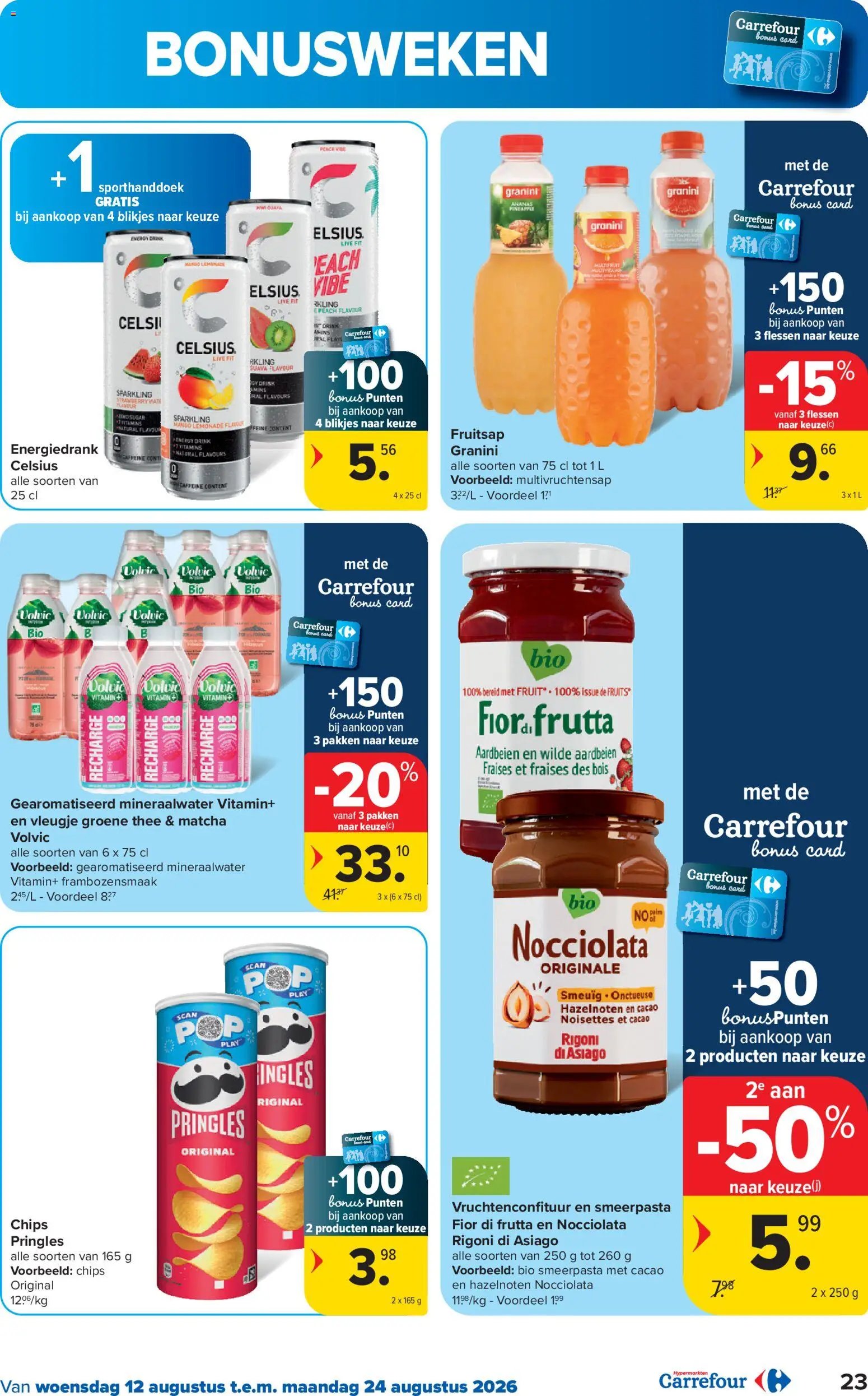 Carrefour folder van 12.08.2026 Carrefour folder week 33