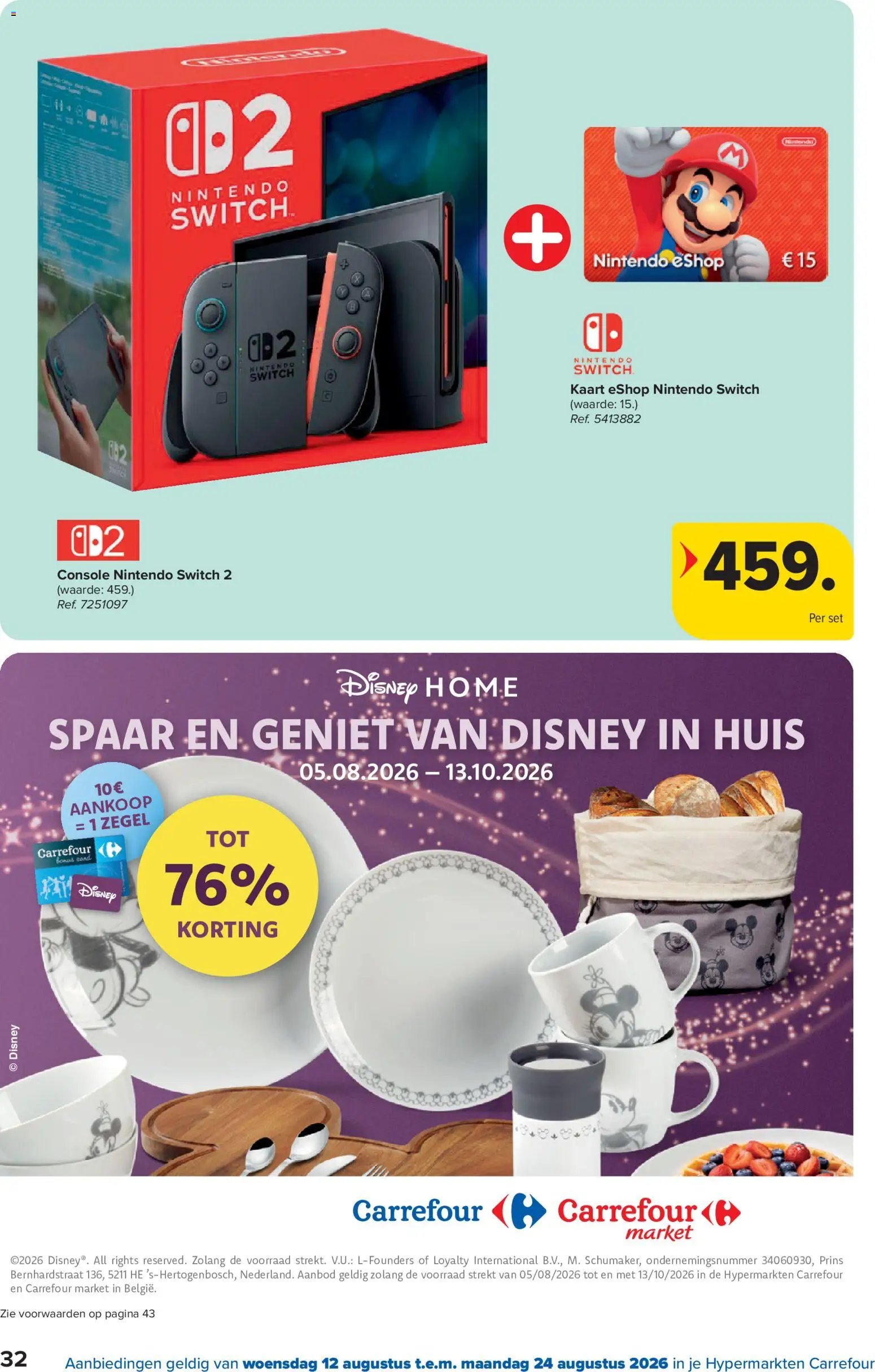 Carrefour folder van 12.08.2026 Carrefour folder week 33