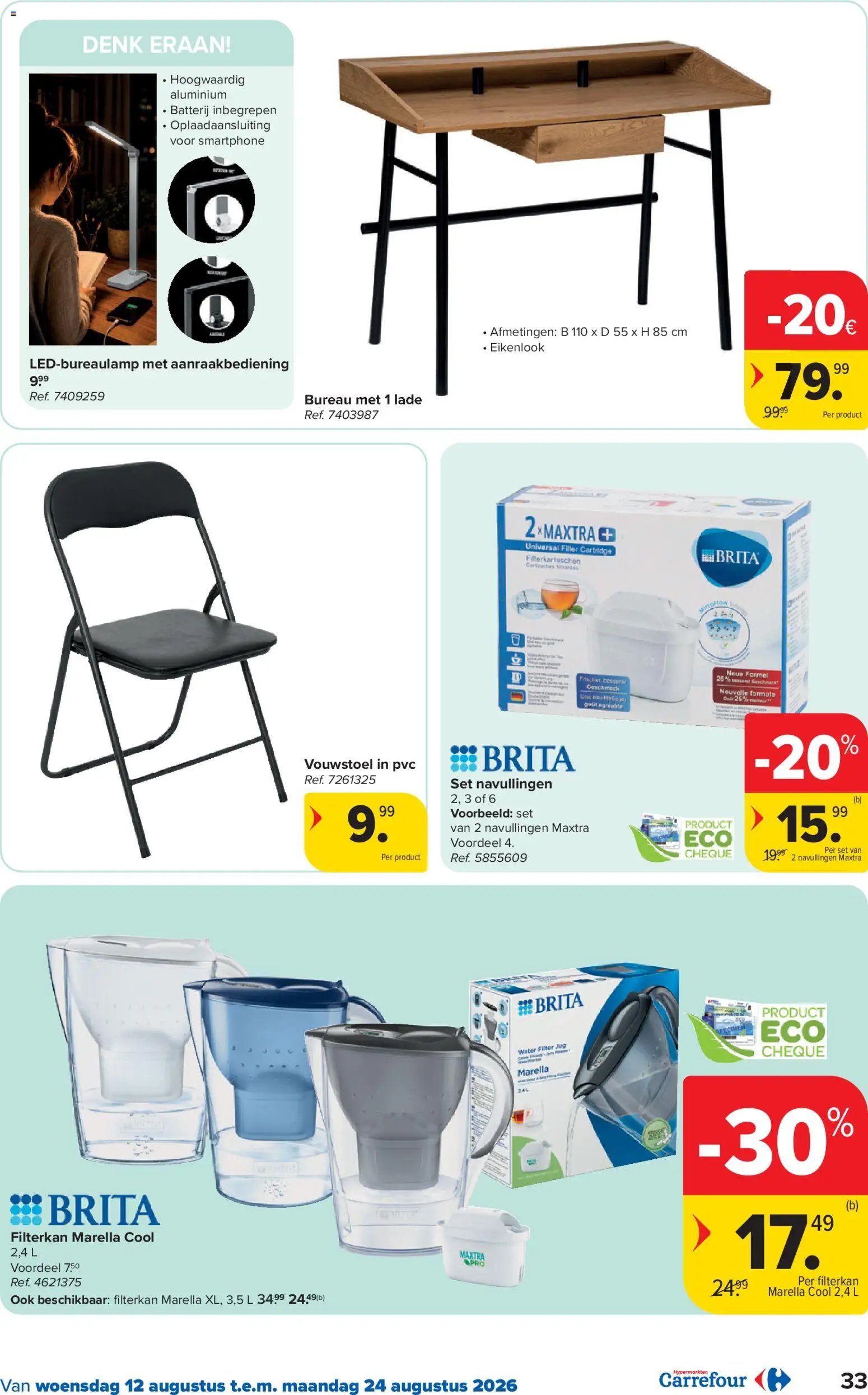 Carrefour folder van 12.08.2026 Carrefour folder week 33