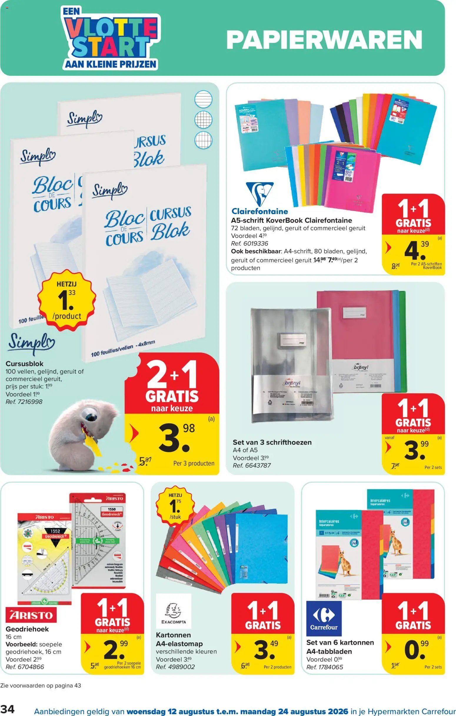 Carrefour folder van 12.08.2026 Carrefour folder week 33