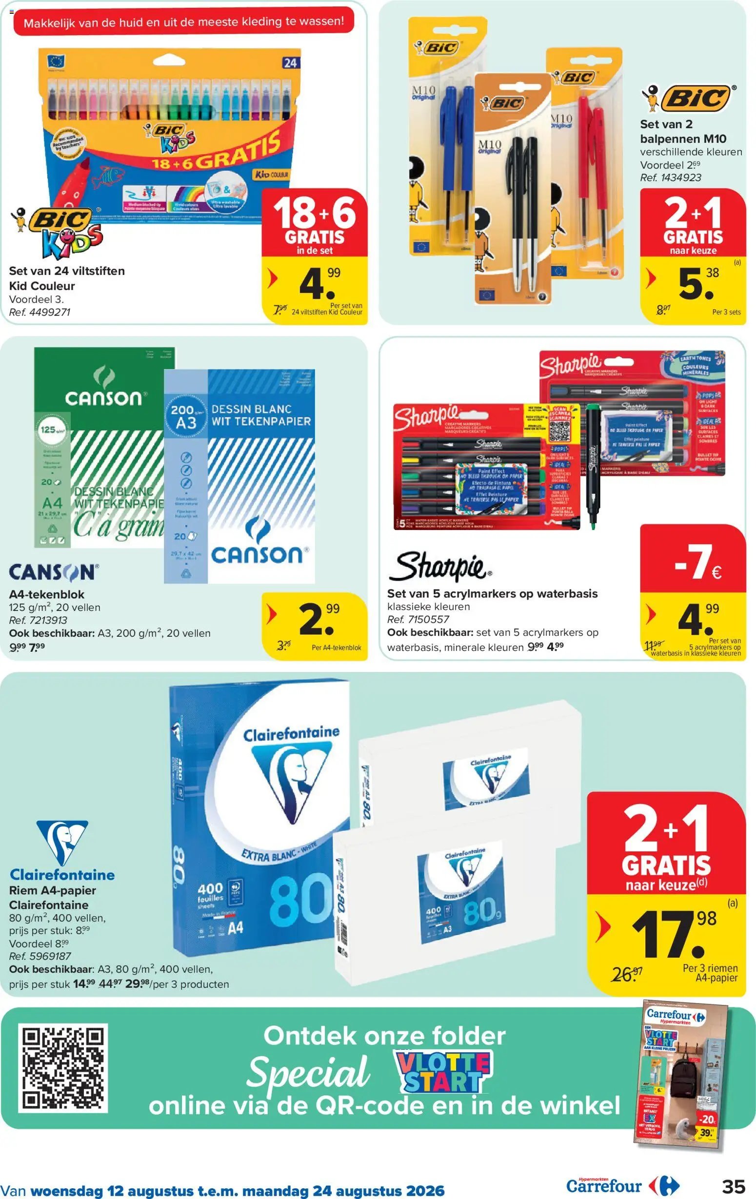 Carrefour folder van 12.08.2026 Carrefour folder week 33