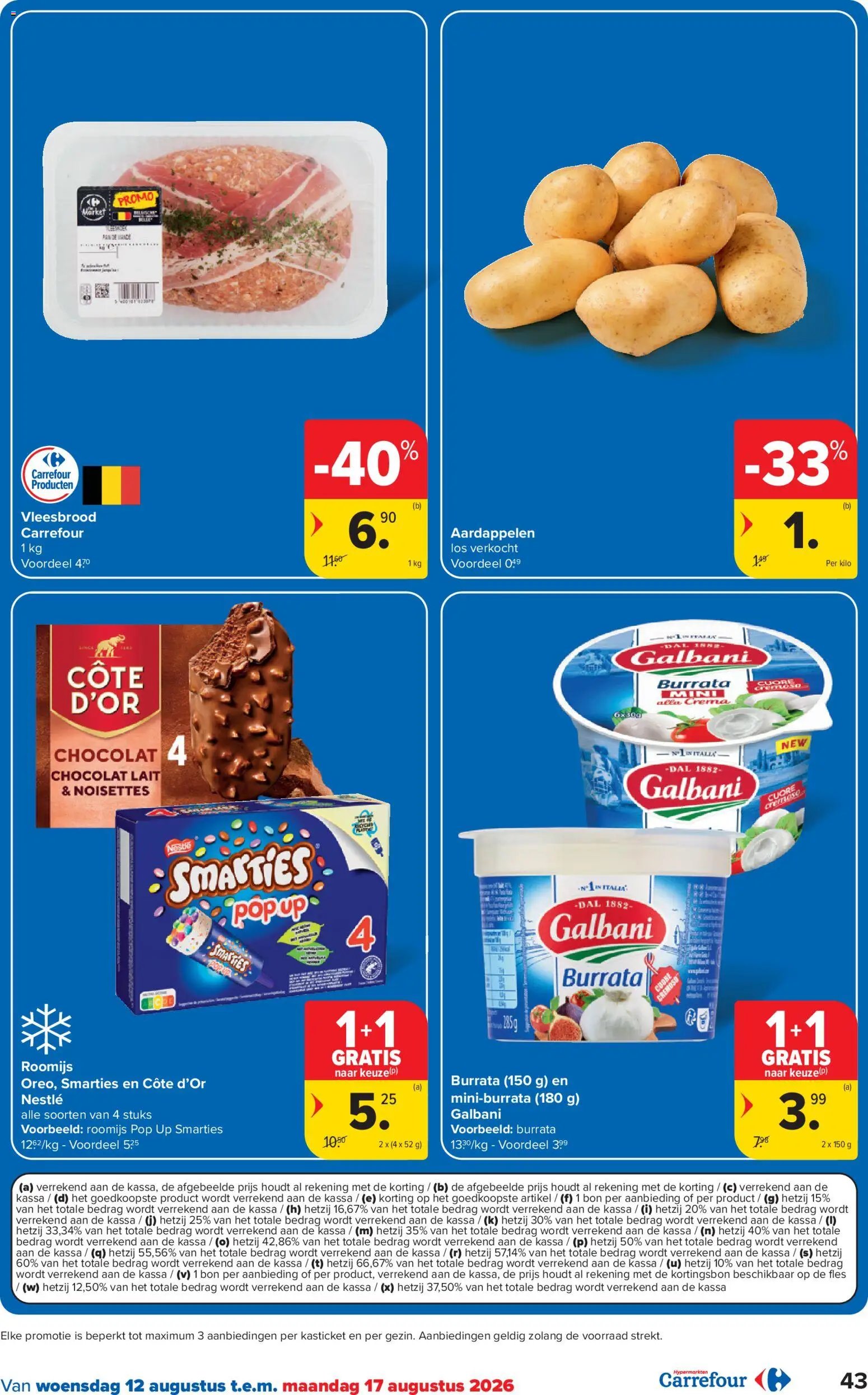 Carrefour folder van 12.08.2026 Carrefour folder week 33