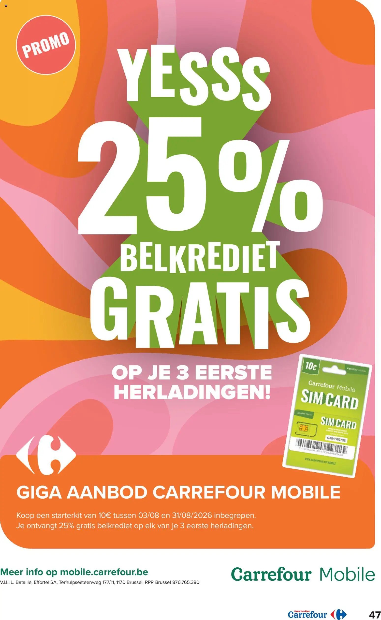 Carrefour folder van 12.08.2026 Carrefour folder week 33