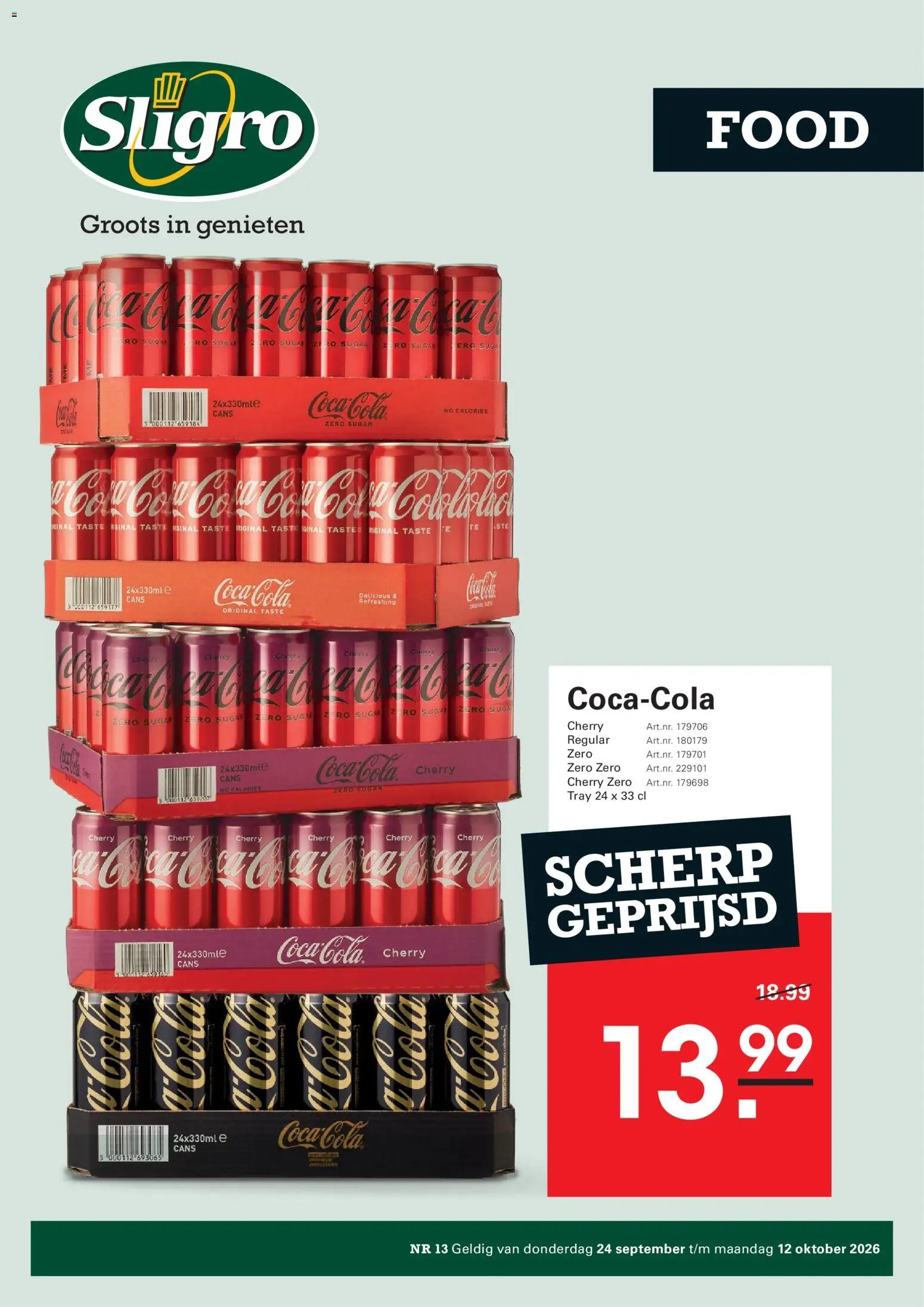 Sligro folder van 24.09.2026 Sligro Folder Food