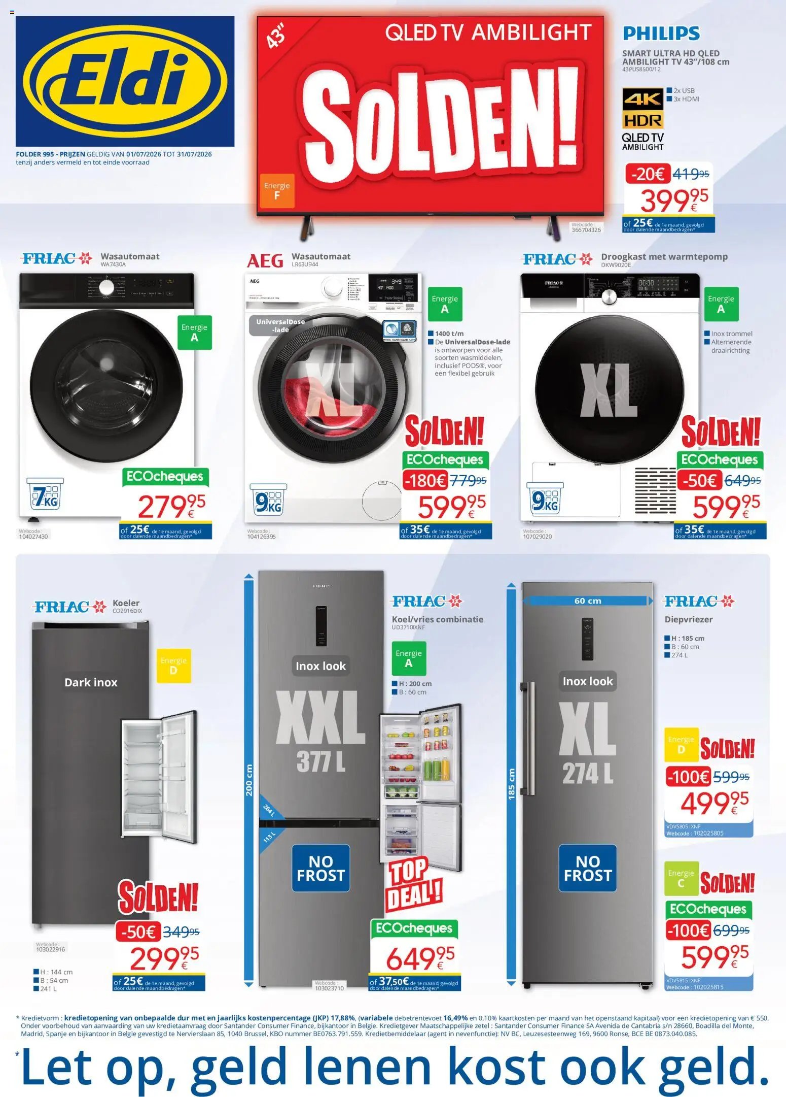 Eldi catalogue à partir du 01.07.2026 Eldi Folder