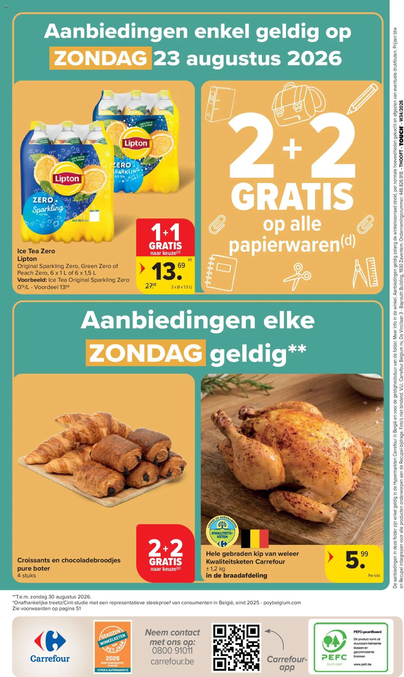 Carrefour folder van 19.08.2026 Carrefour folder week 34