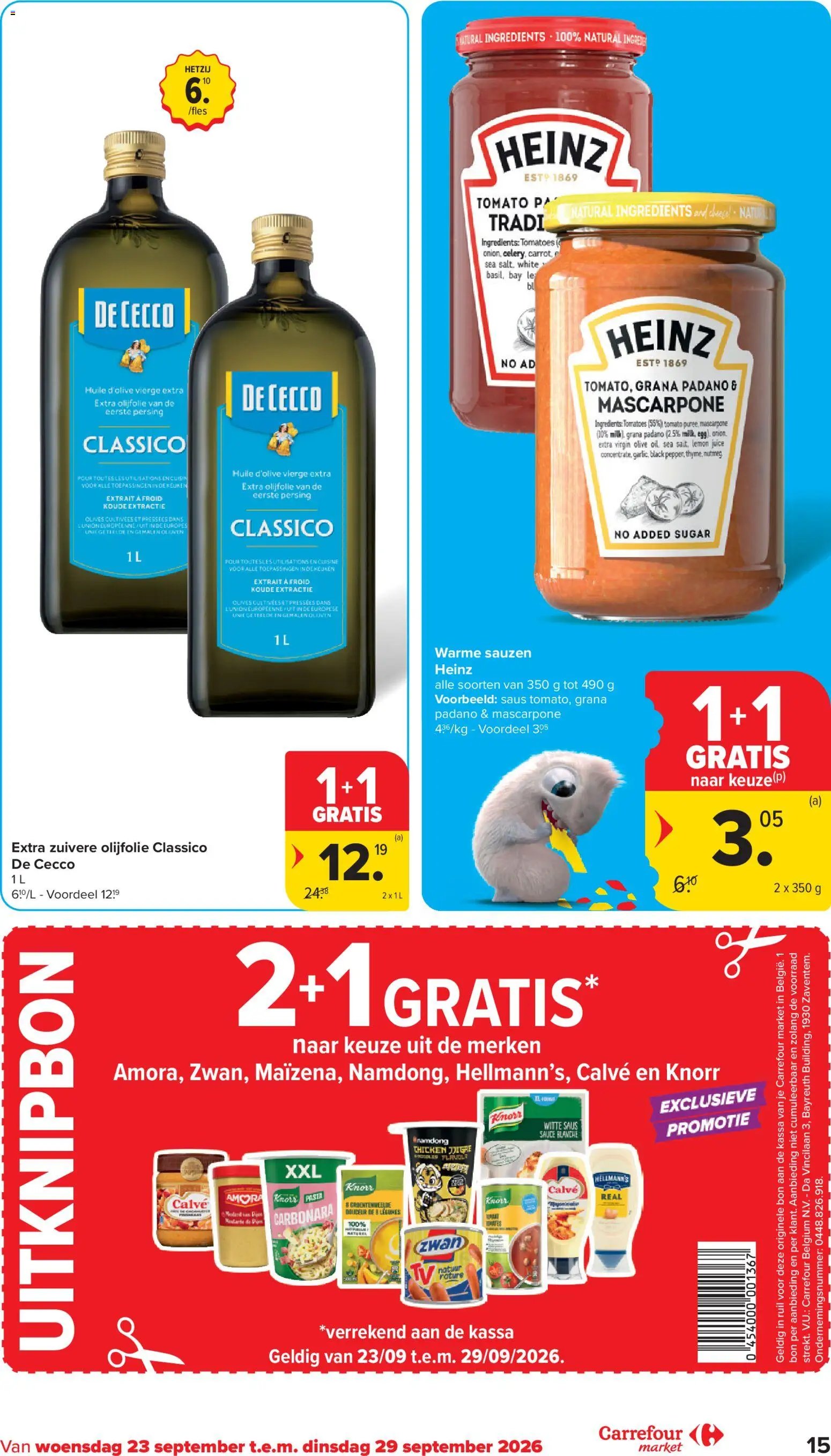 Carrefour market folder van 23.09.2026 Carrefour market folder week 39