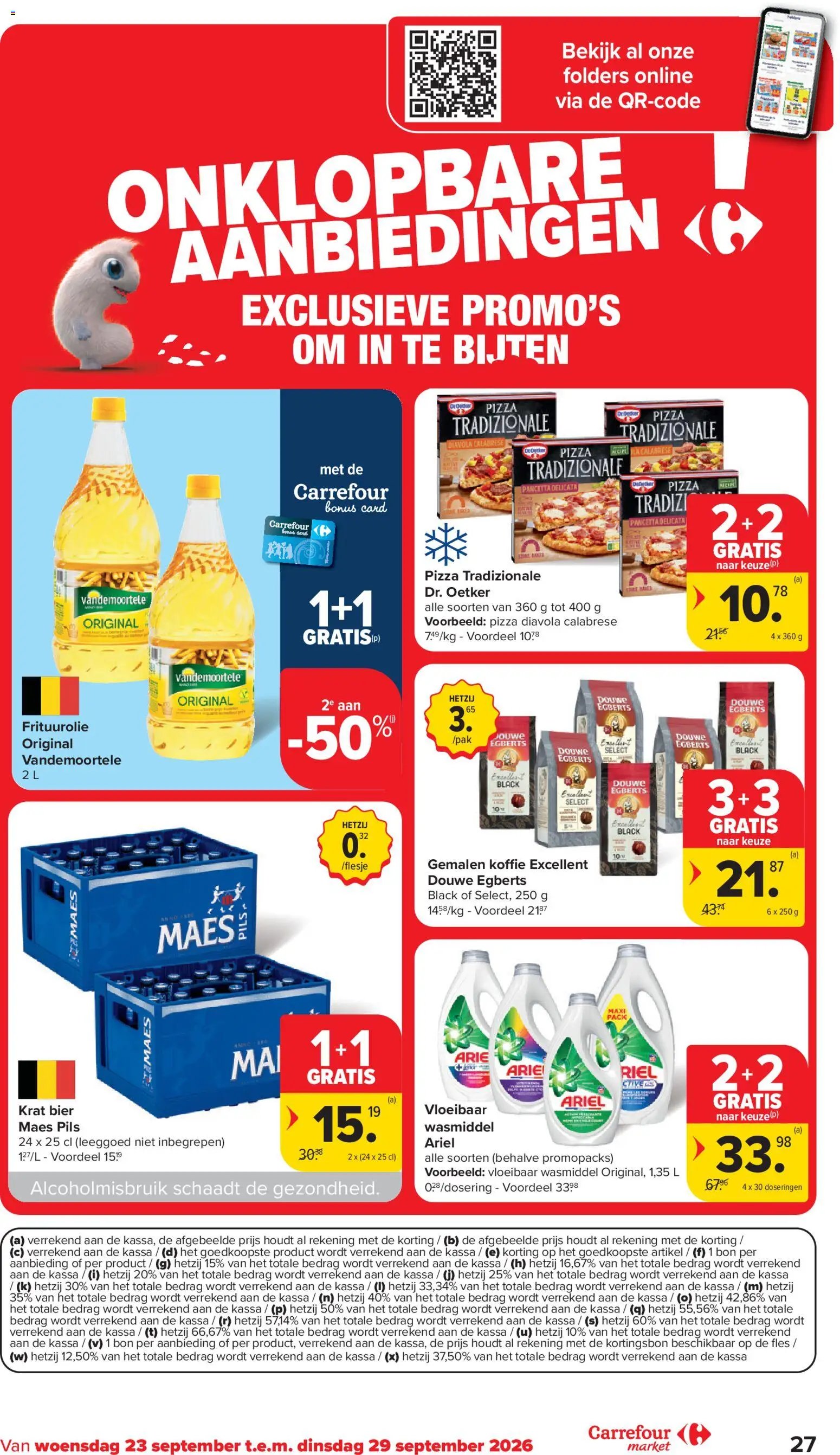 Carrefour market folder van 23.09.2026 Carrefour market folder week 39
