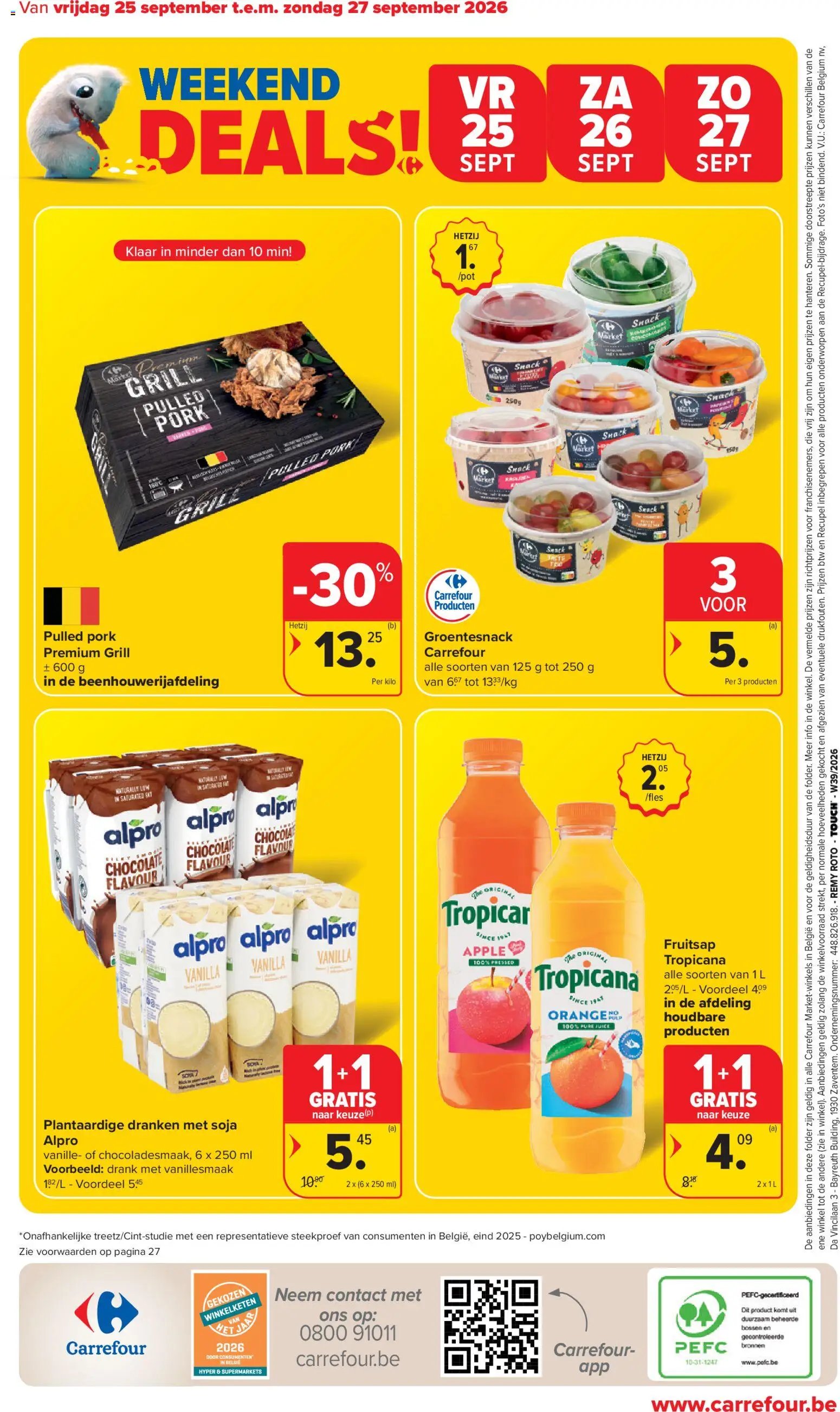 Carrefour market folder van 23.09.2026 Carrefour market folder week 39