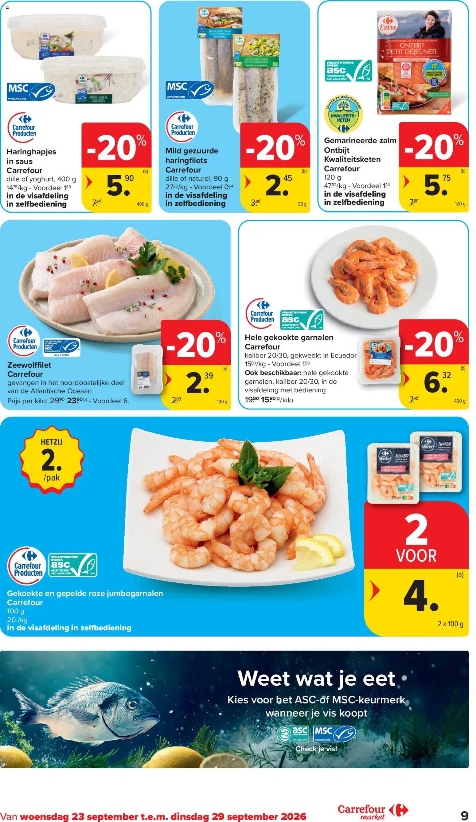 Carrefour market folder van 23.09.2026 Carrefour market folder week 39