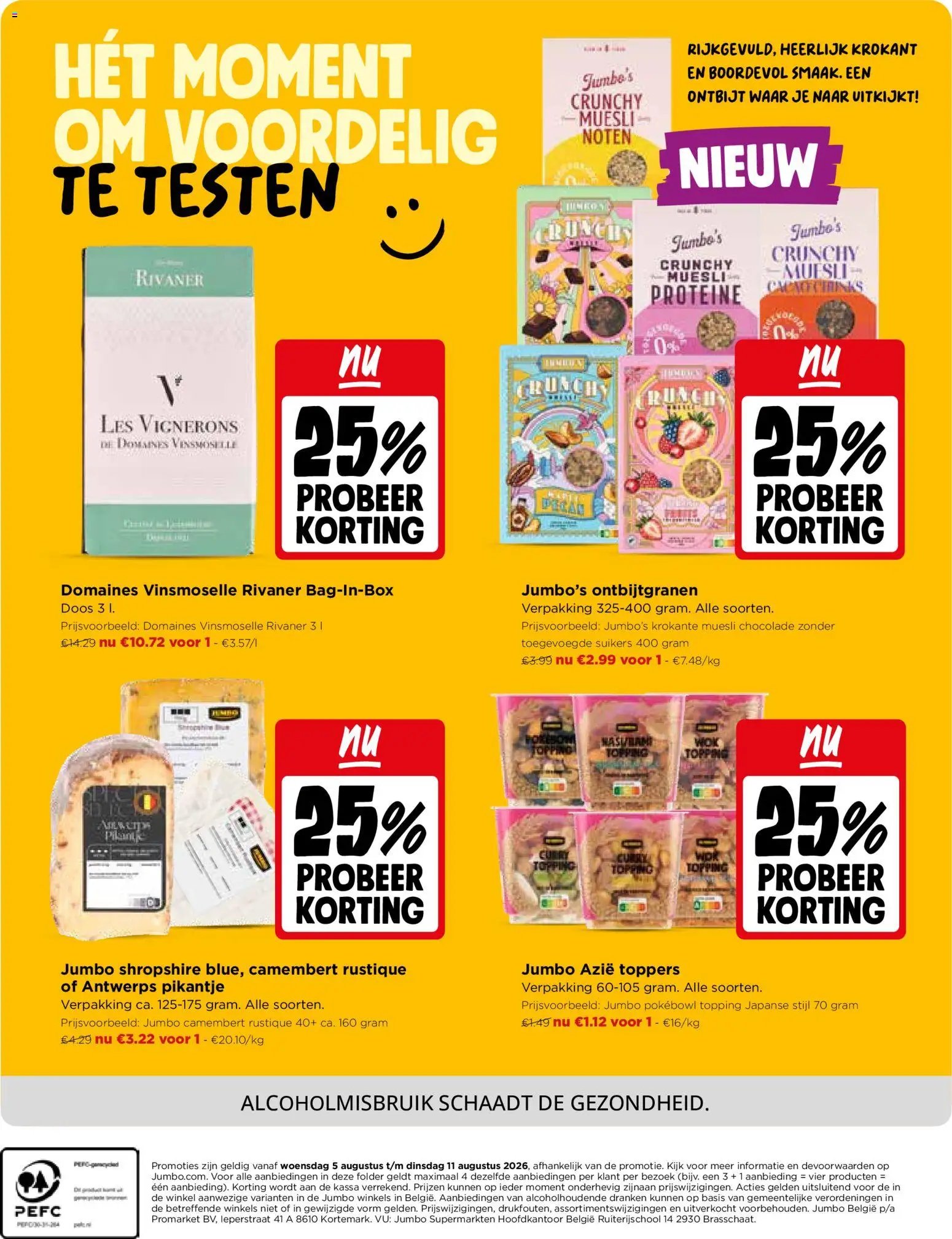 JUMBO folder van 05.08.2026 JUMBO Folder / Publicité